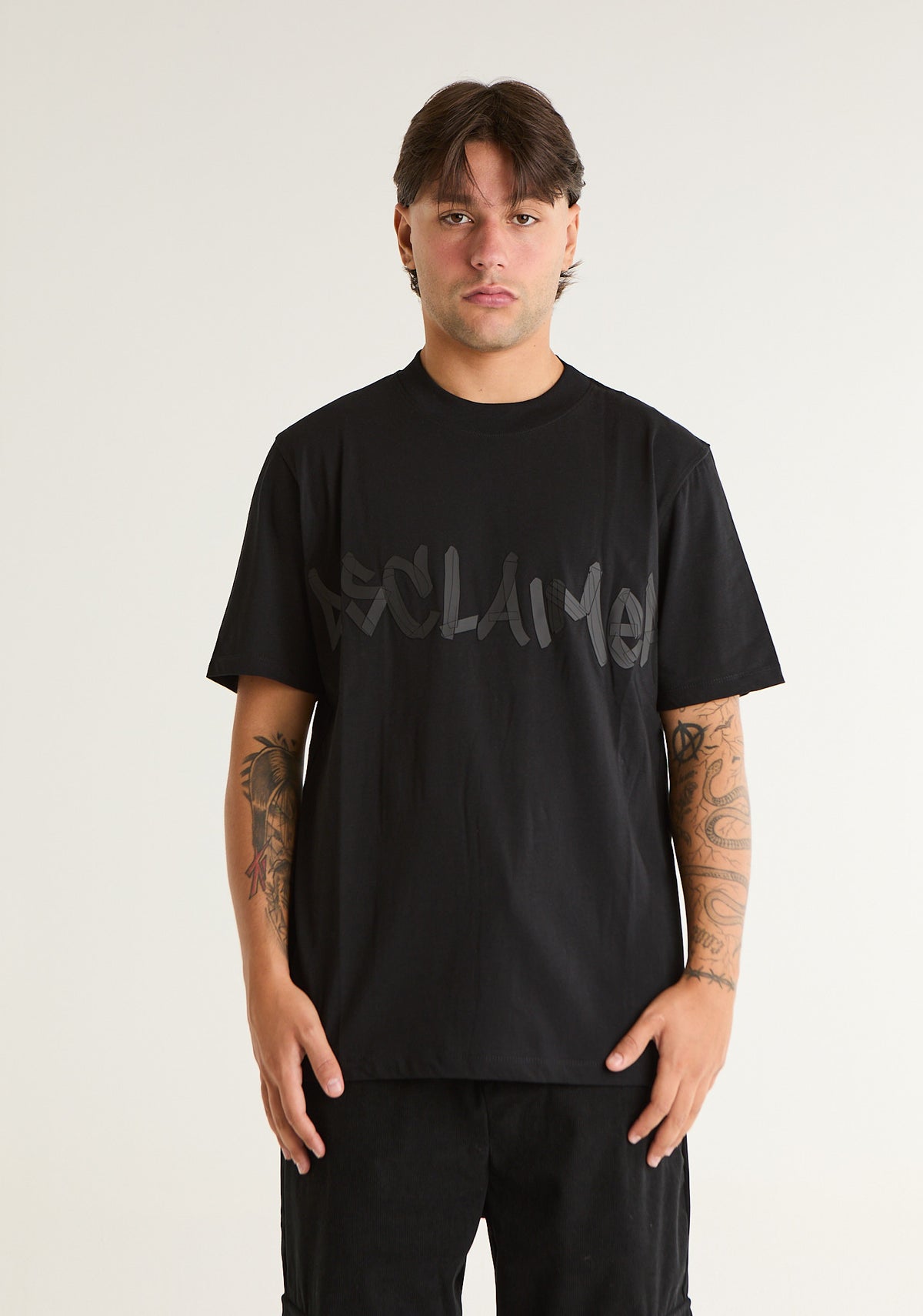 T-shirt con stampa centrale