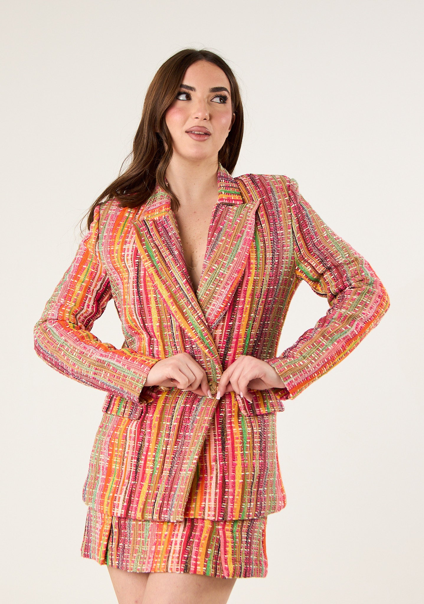 Giacca in tessuto chanel