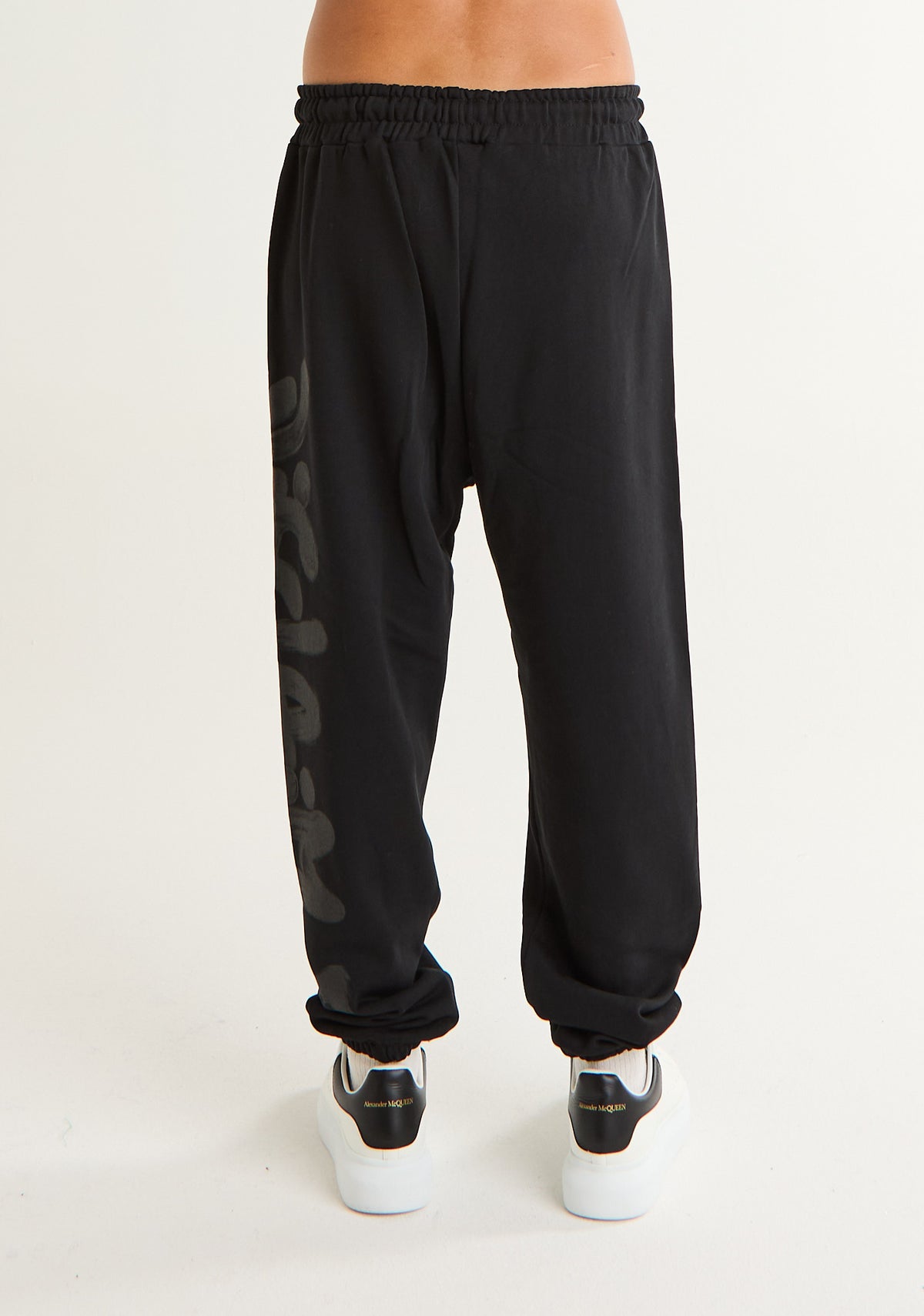 Pantalone tuta con stampa laterale
