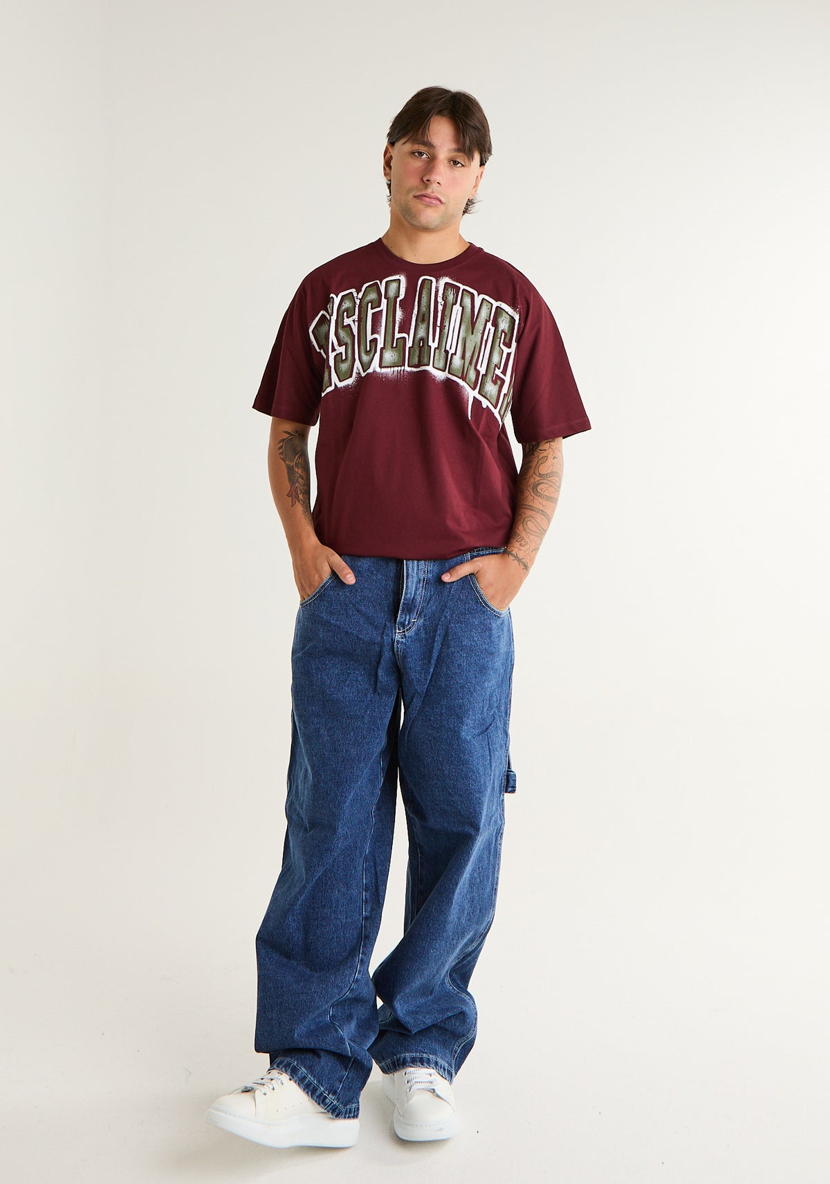 Jeans cargo con dettaglio worker