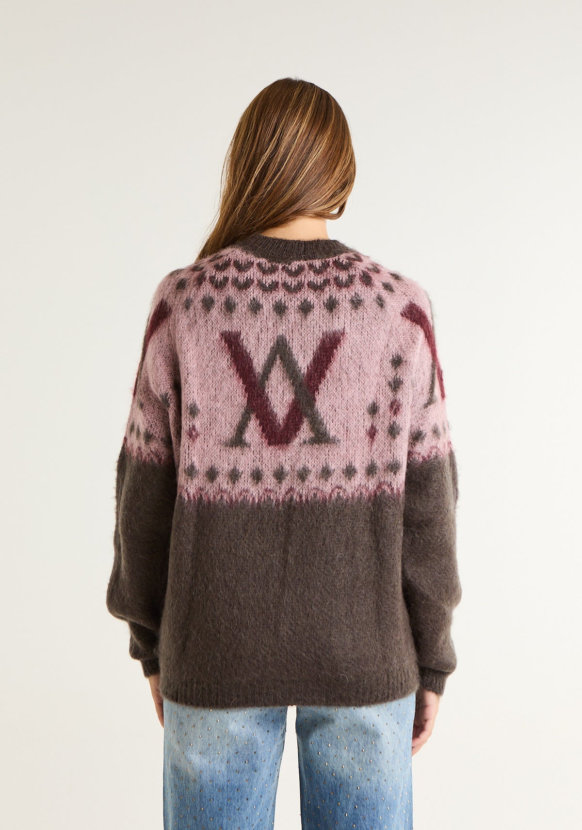 Maglione misto mohair