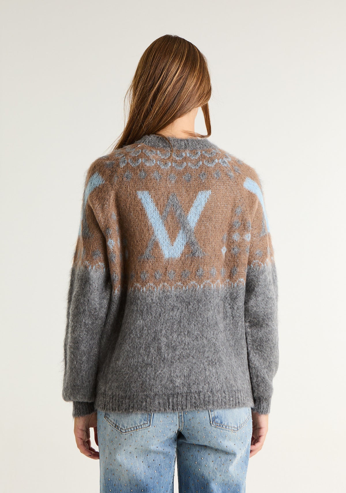 Maglione misto mohair