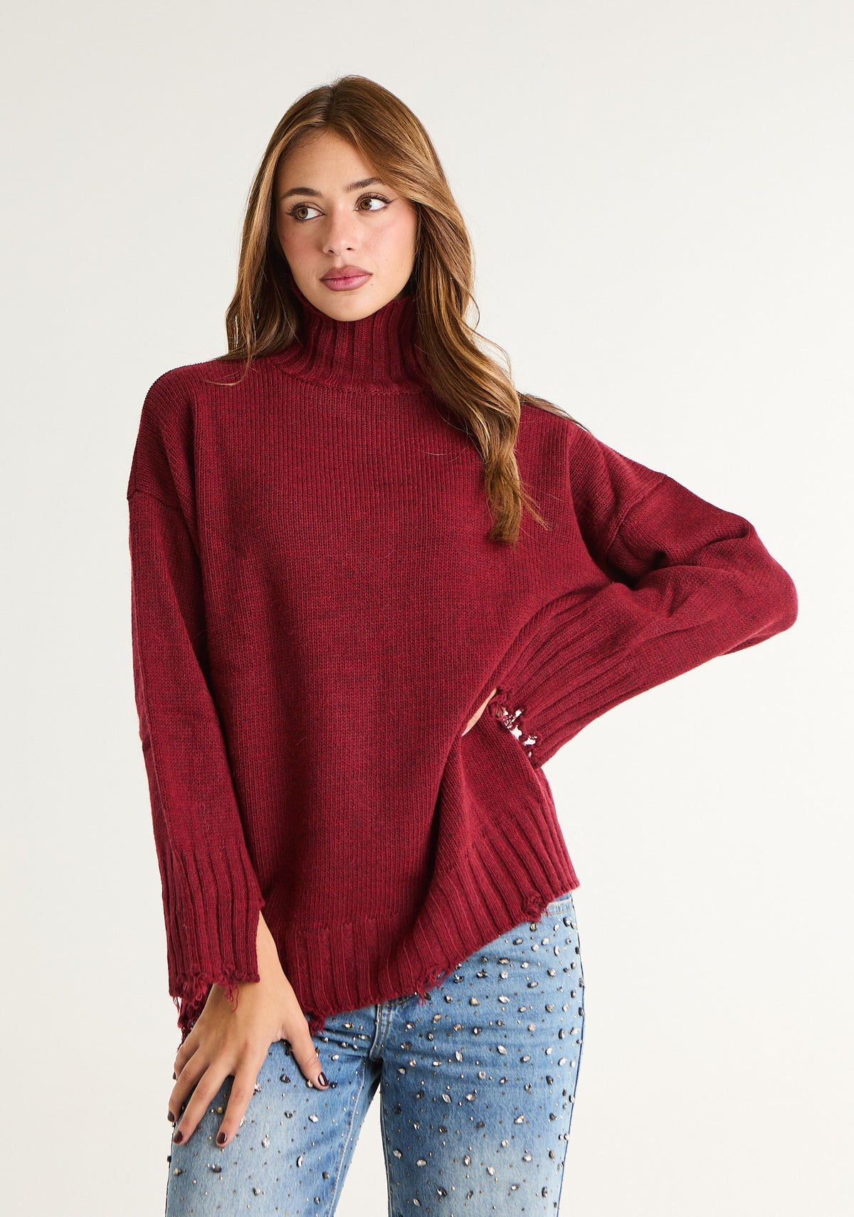 Maglia con rotture