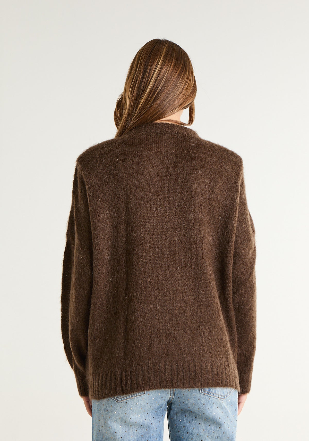 Maglia in misto angora