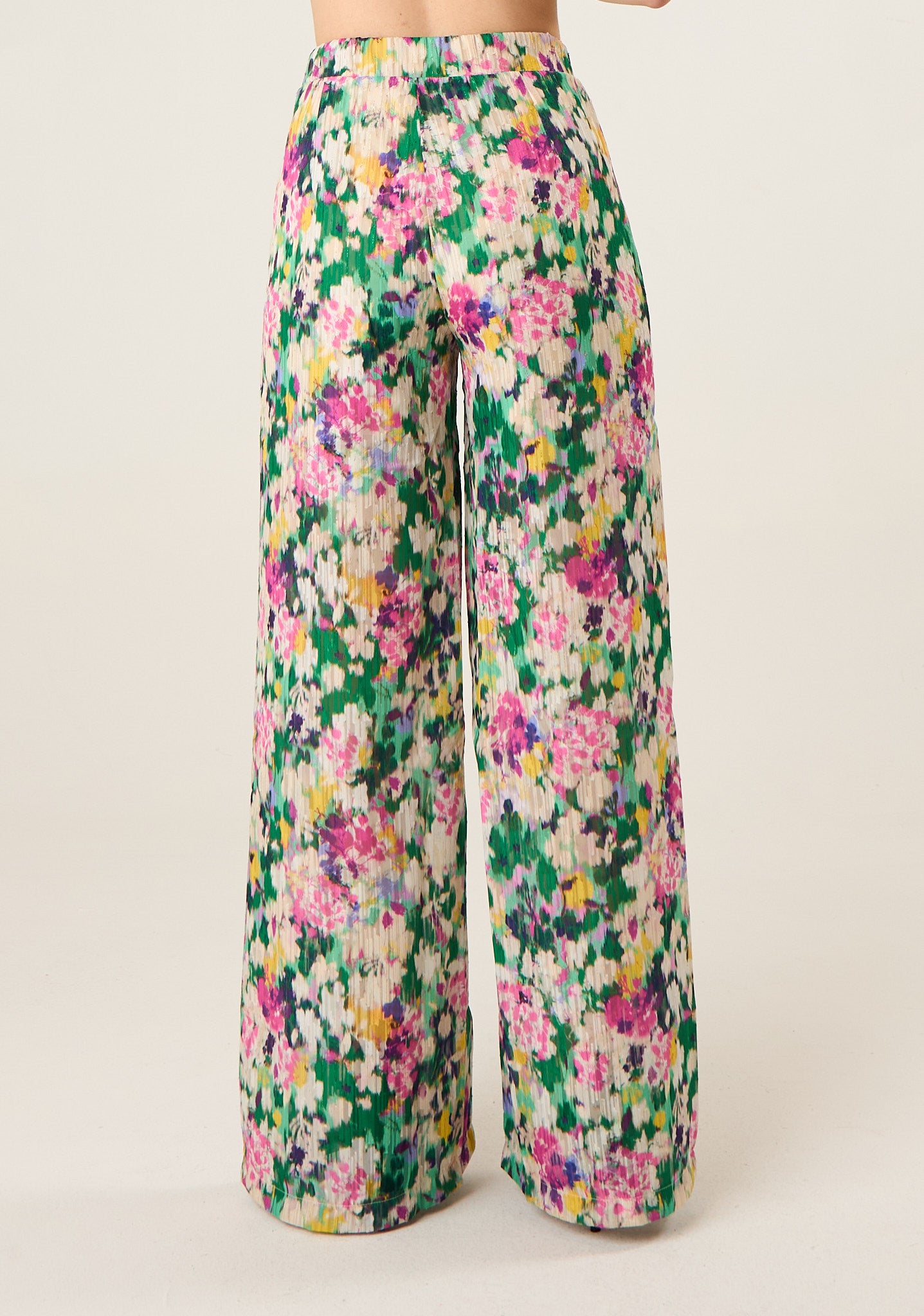 Pantalone palazzo floreale
