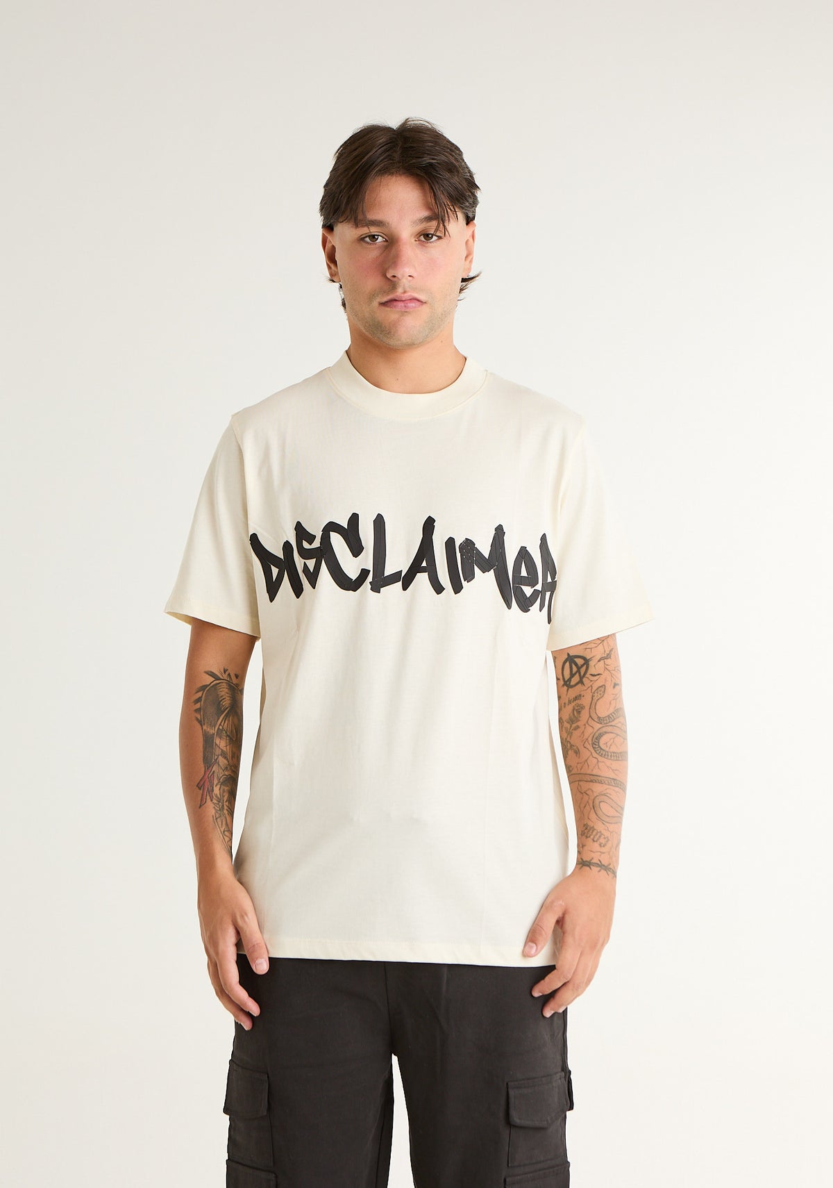 T-shirt con stampa centrale