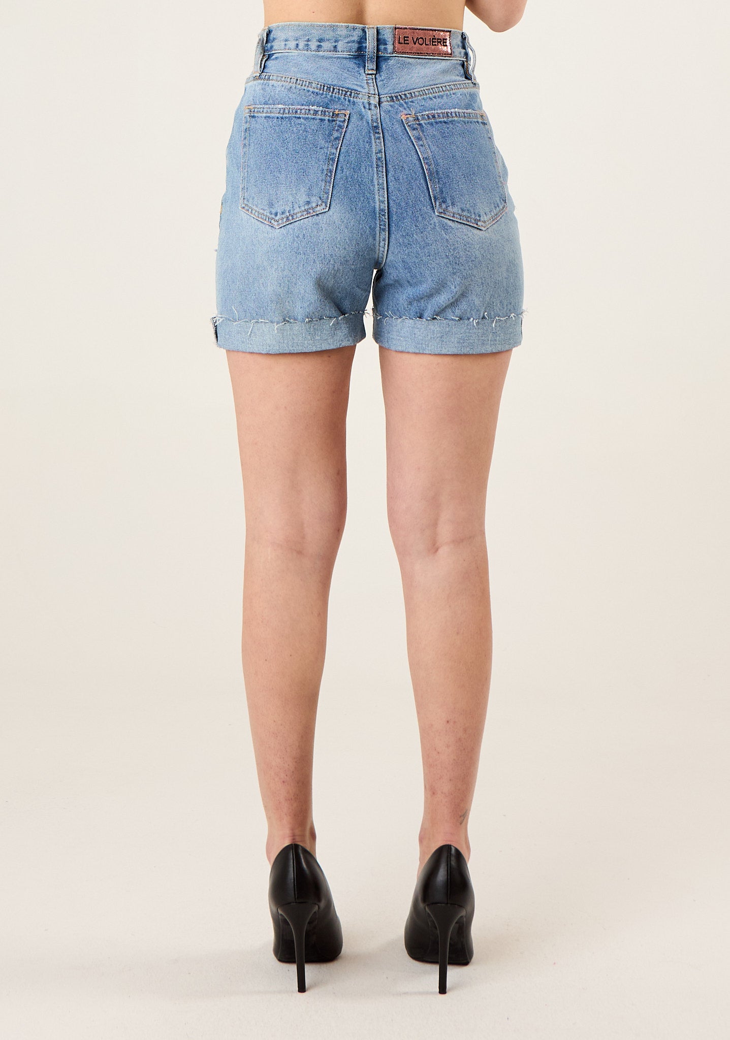 Short in denim