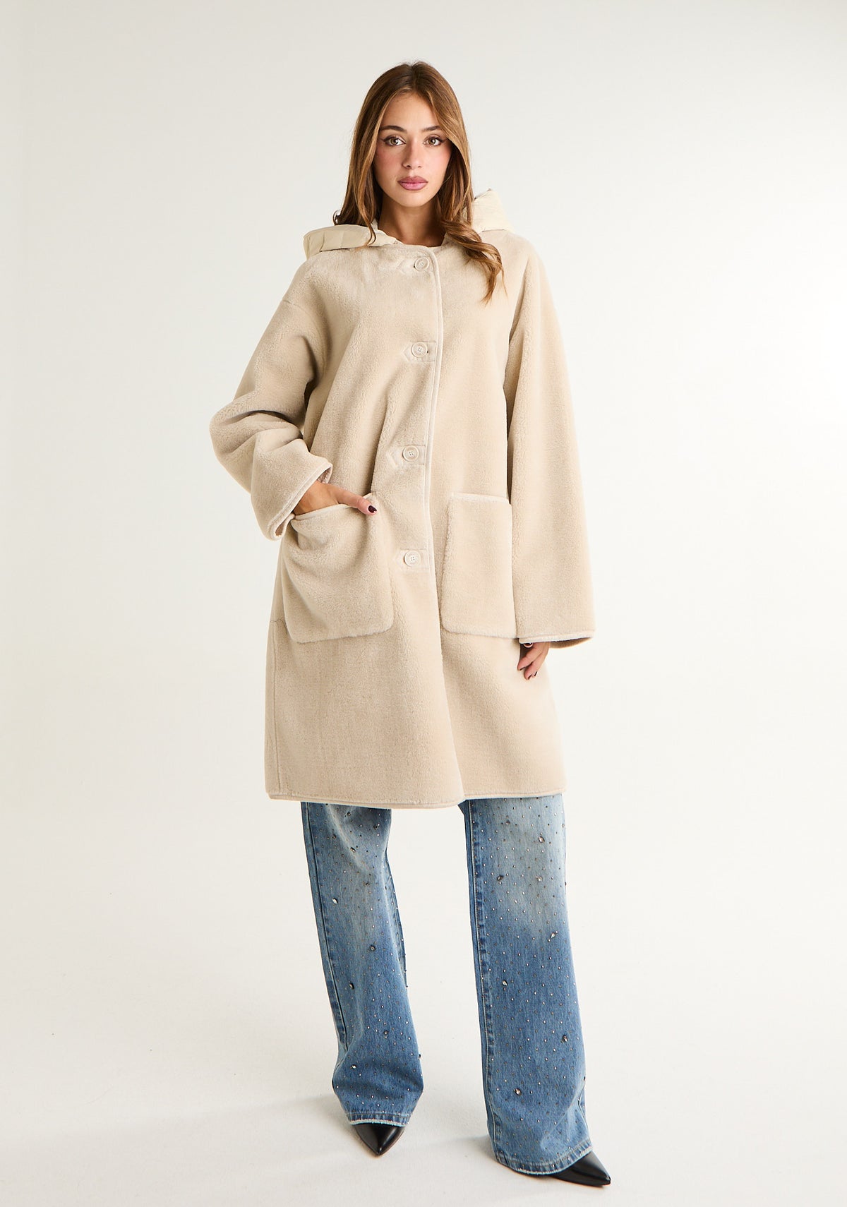 Cappotto a pelo corto