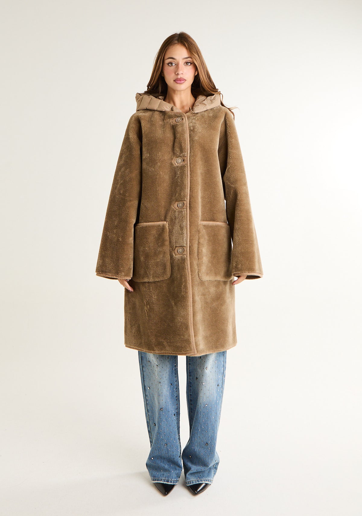 Cappotto a pelo corto