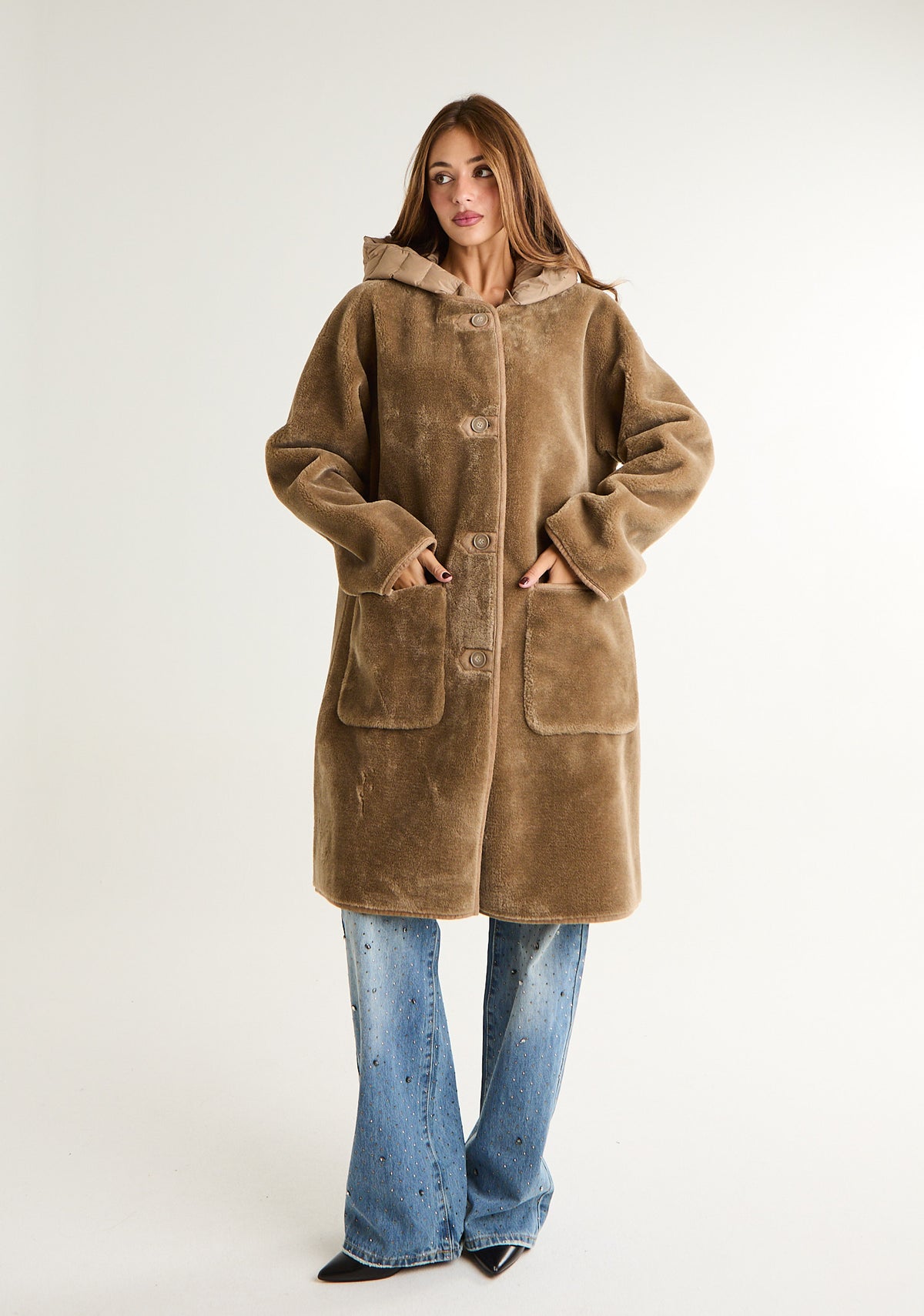 Cappotto a pelo corto