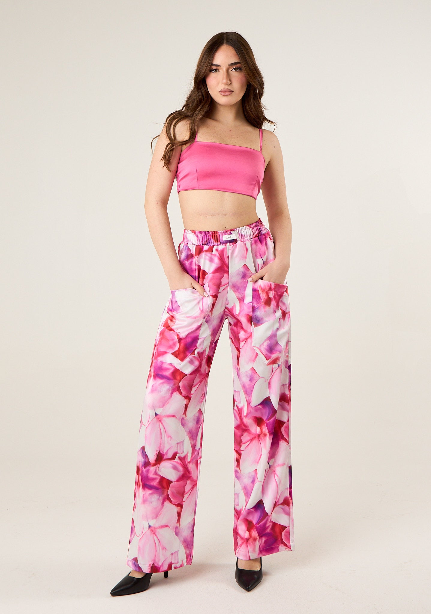 Pantalone palazzo floreale