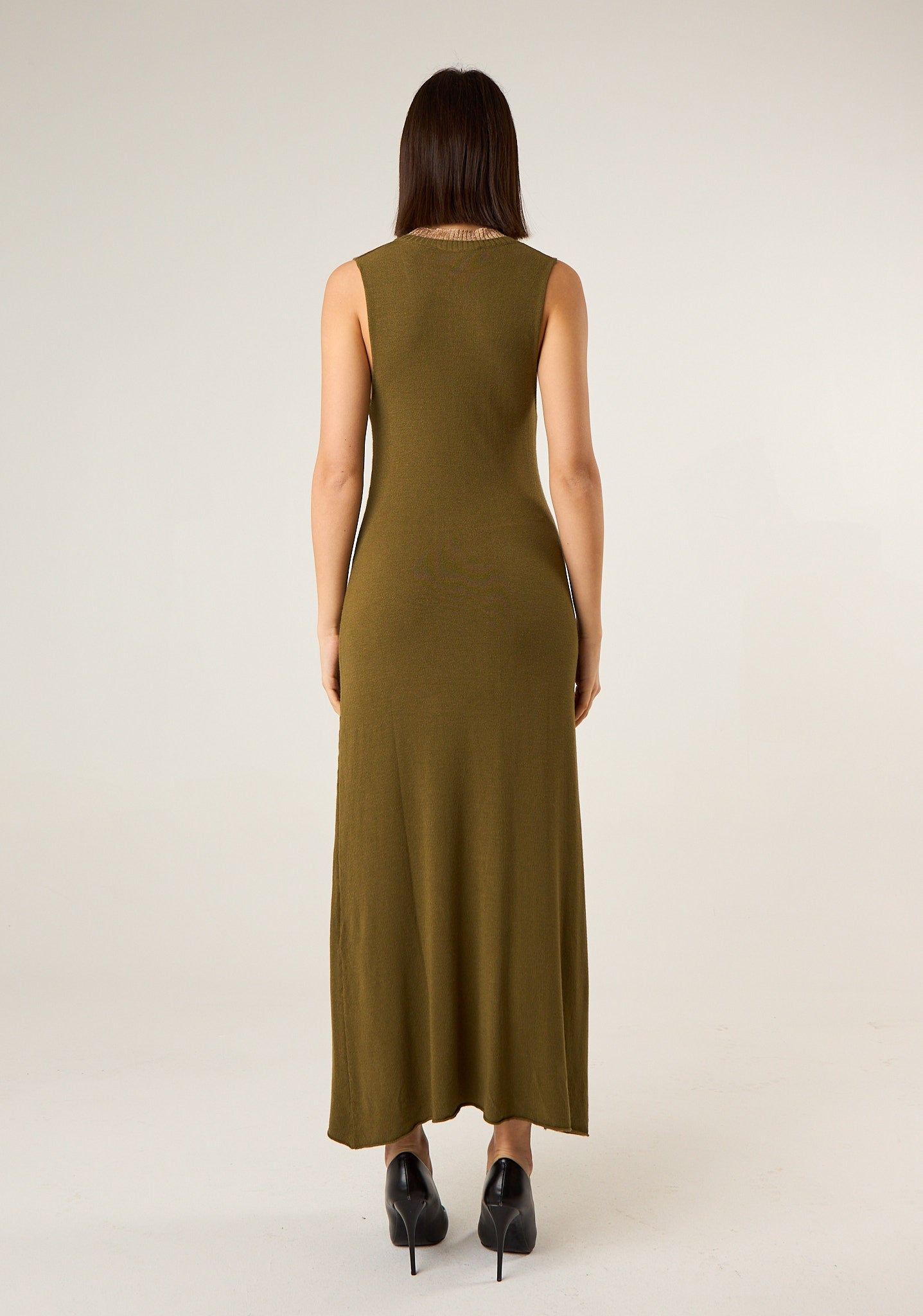 Abito lungo in maglia