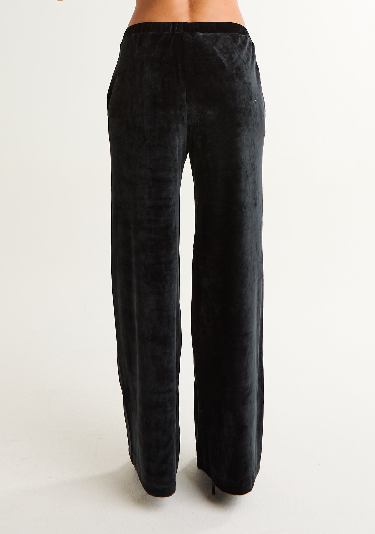 Pantalone palazzo in ciniglia