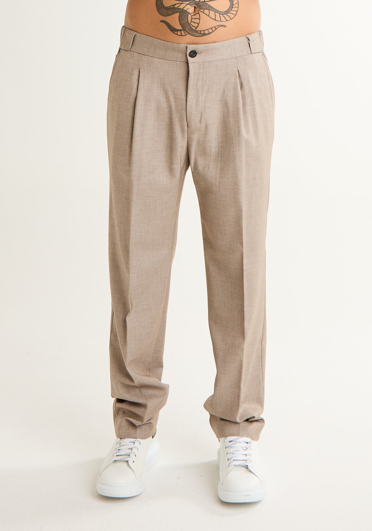 Pantalone comodo con elastico in vita