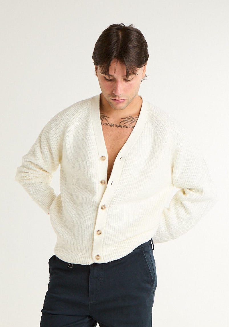 Cardigan a lavorazione spessa