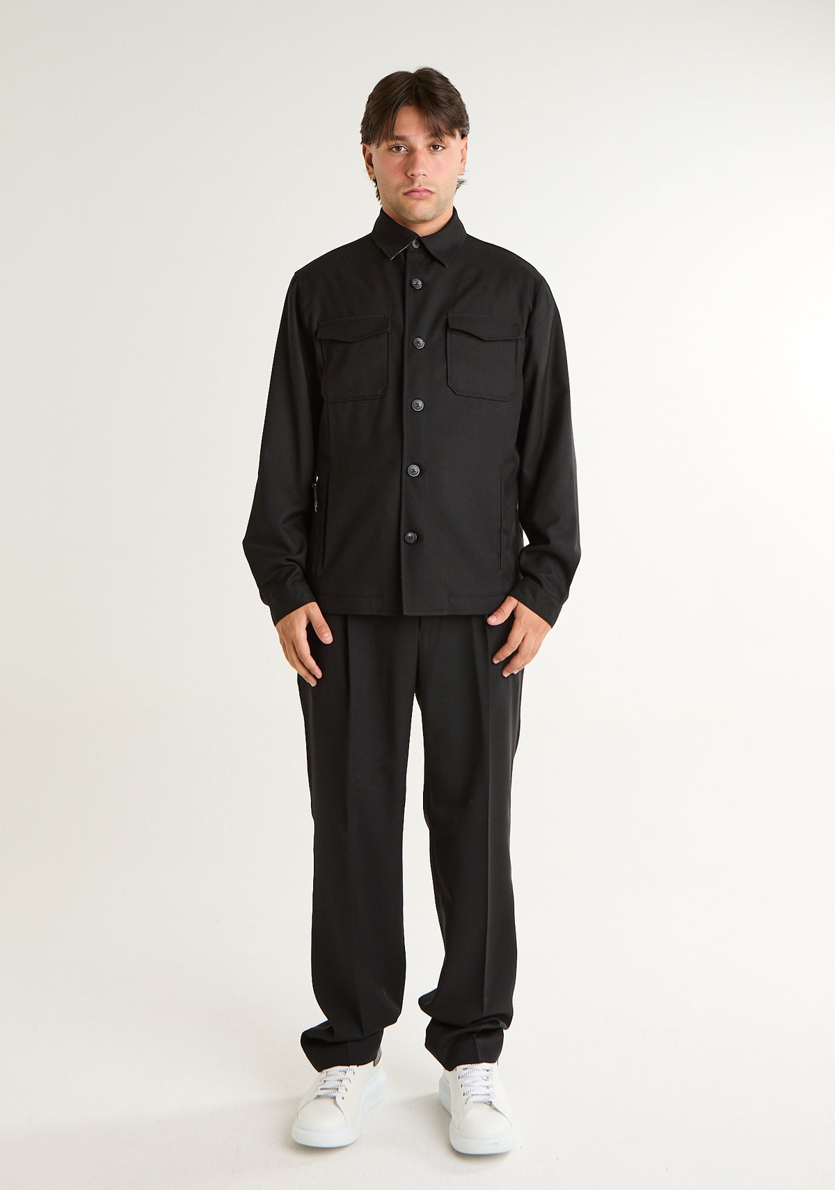 Pantalone comodo con elastico in vita