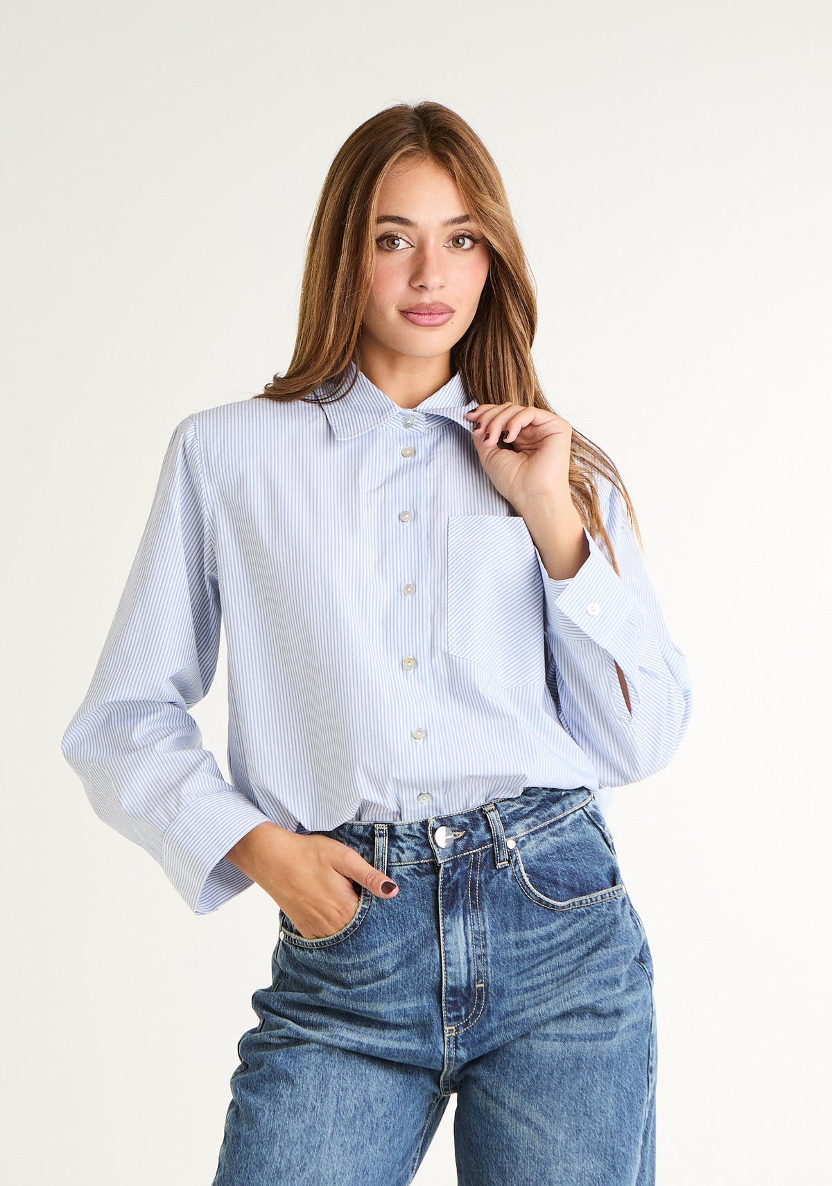 Camicia rigata