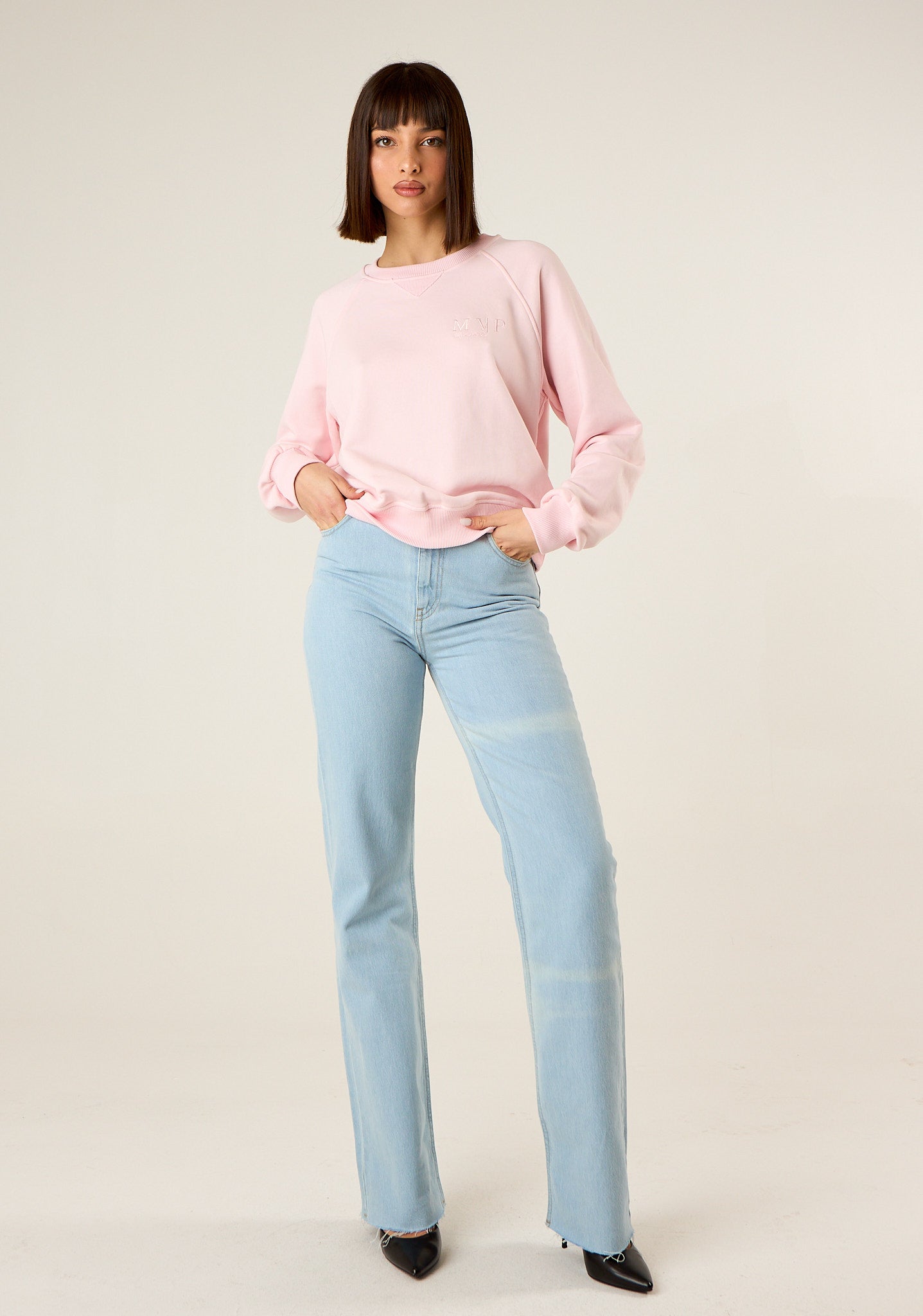 Jeans a gamba dritta