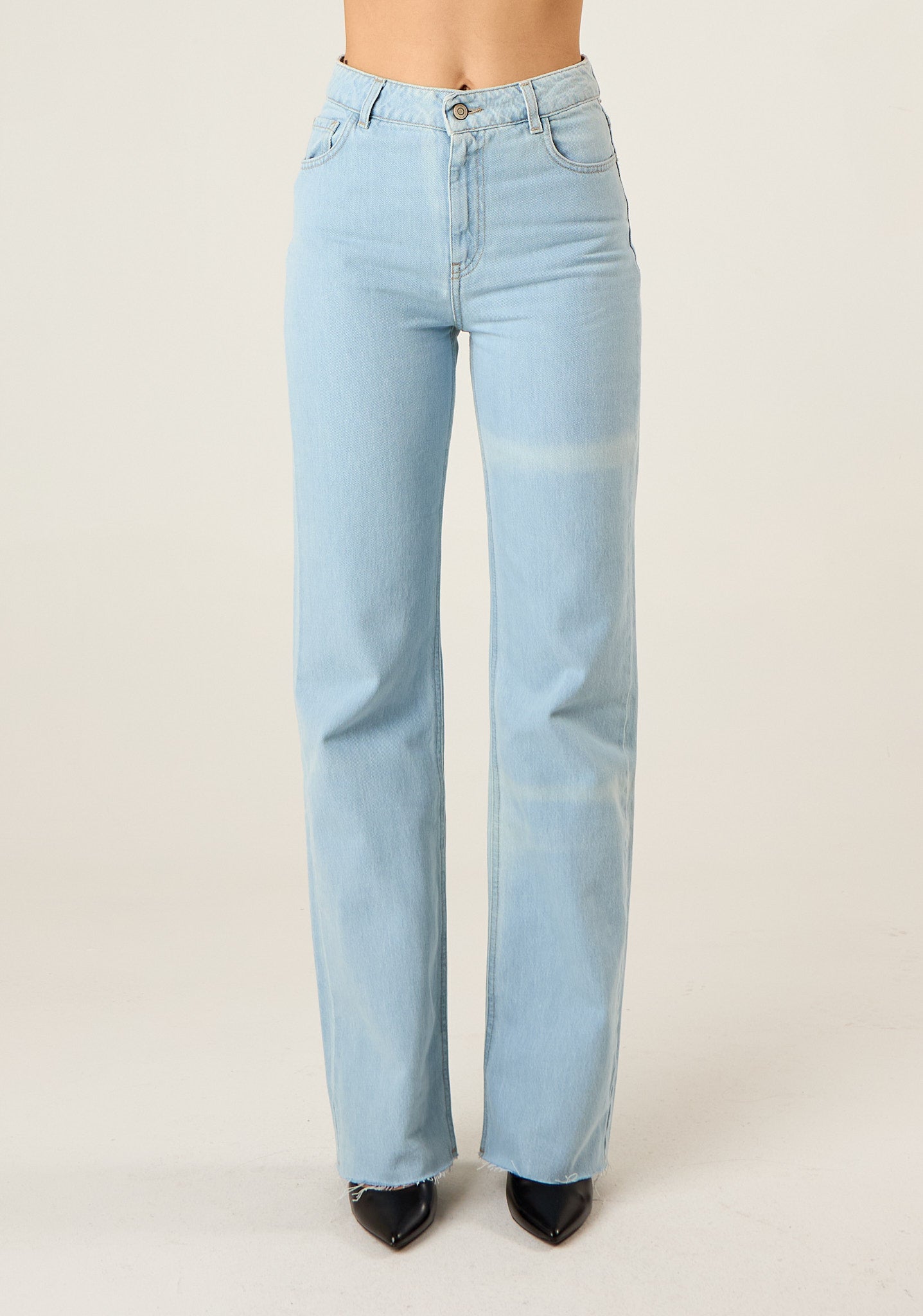 Jeans a gamba dritta