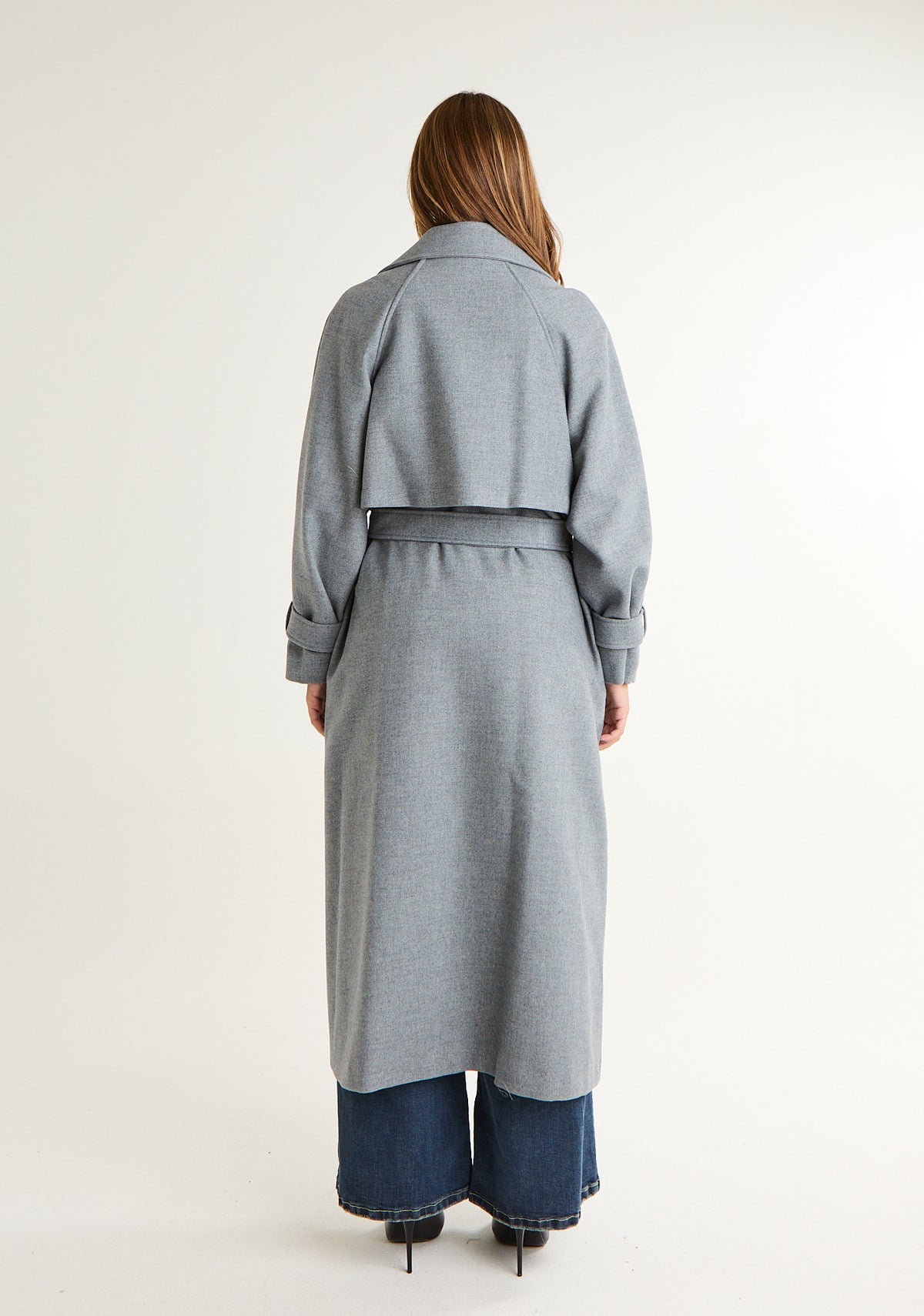Cappotto over a revers ampi