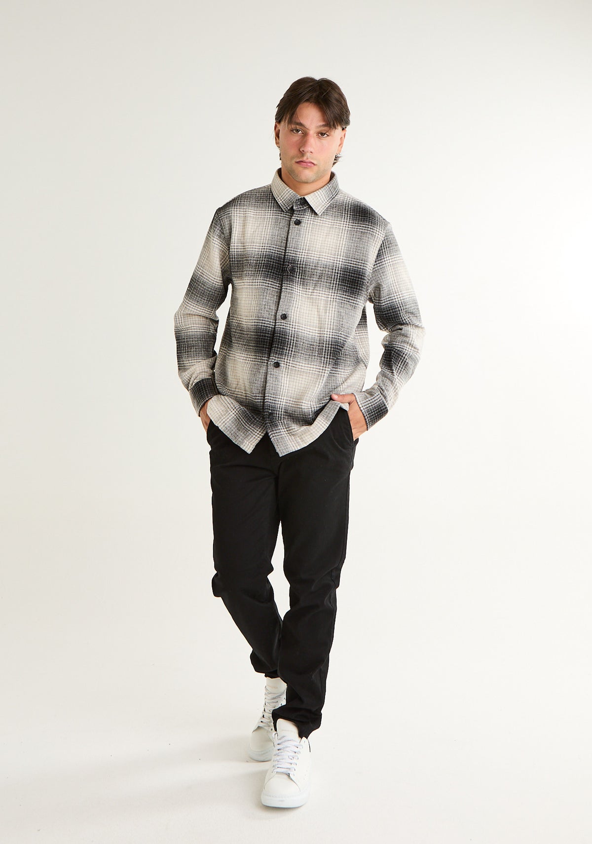Pantalone stretch a gambe strette