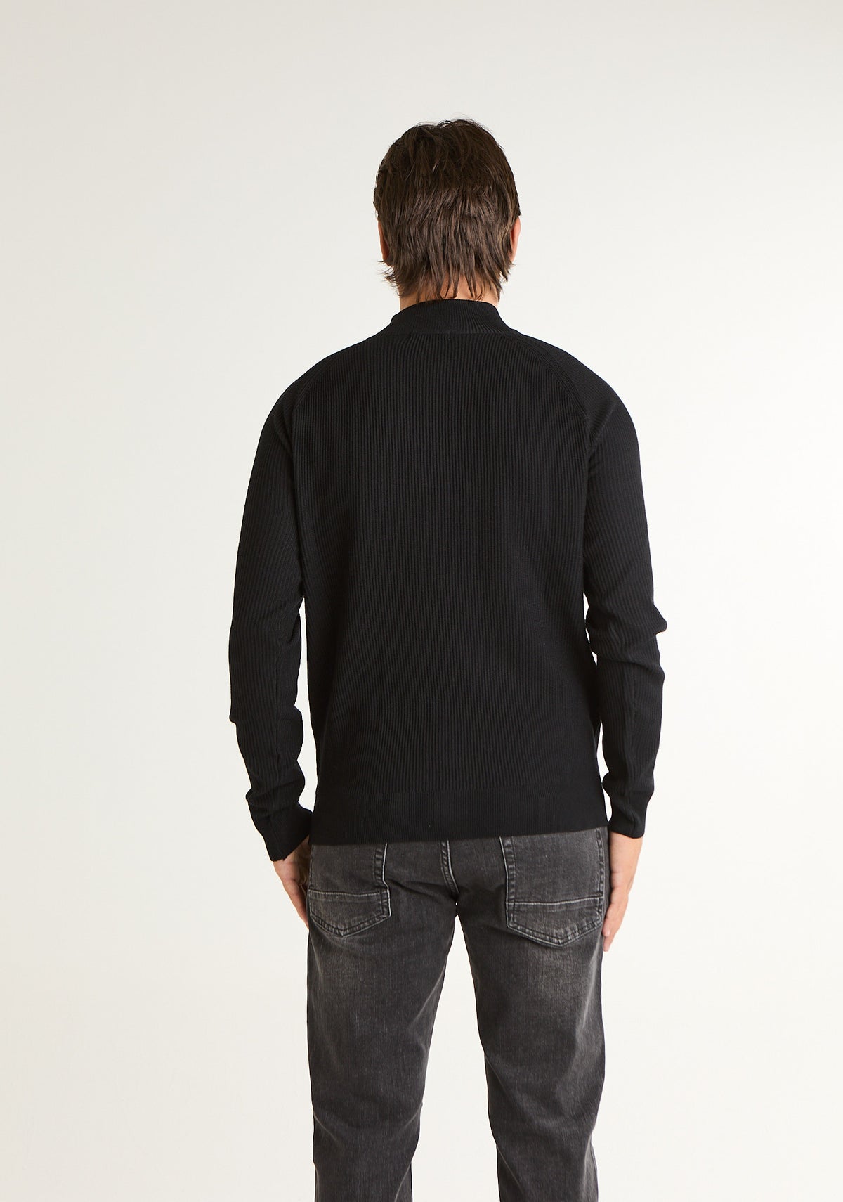Maglia lupetto mezza zip