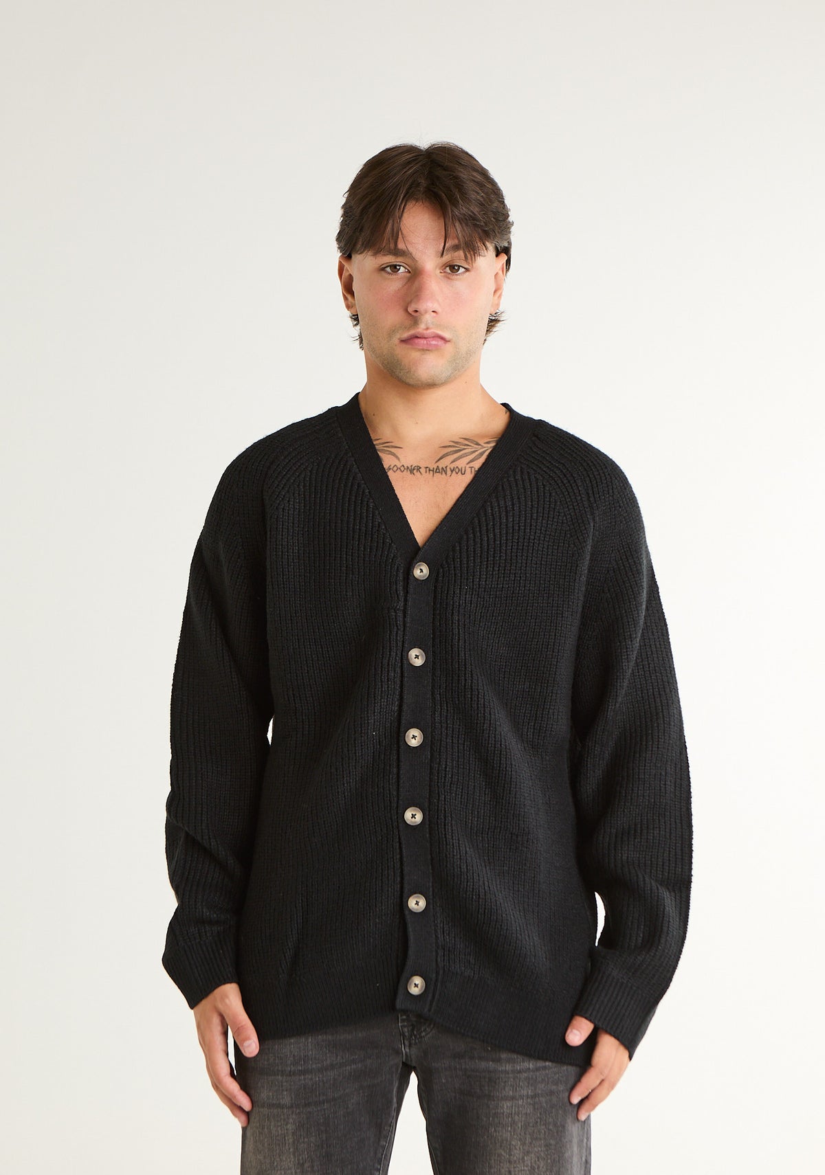 Cardigan a lavorazione spessa