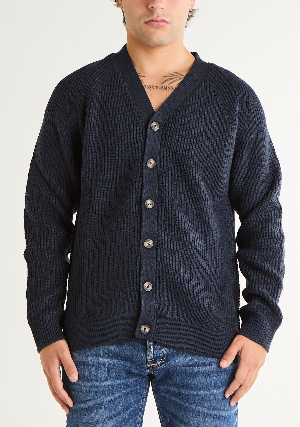 Cardigan a lavorazione spessa