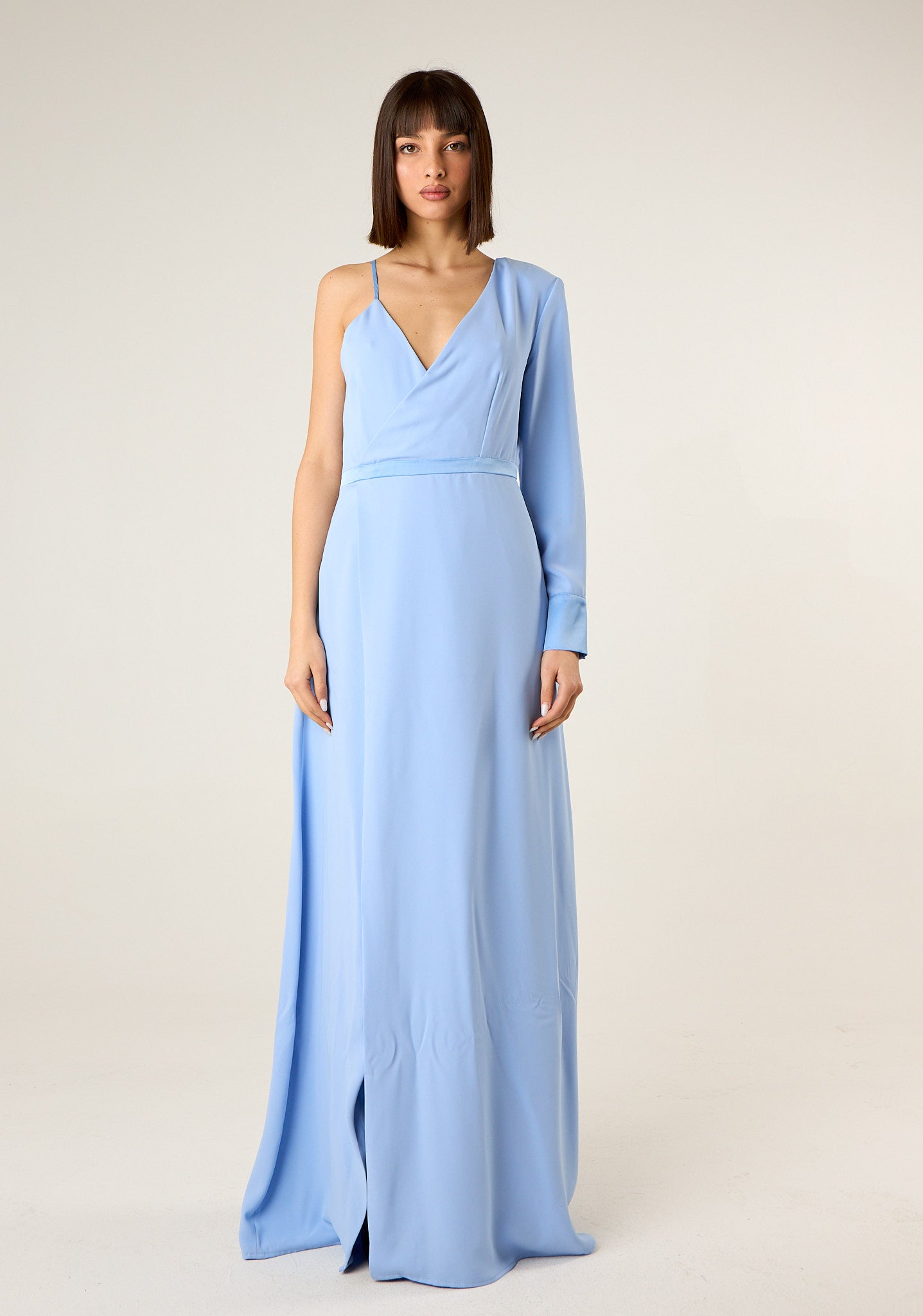 Abito lungo monospalla