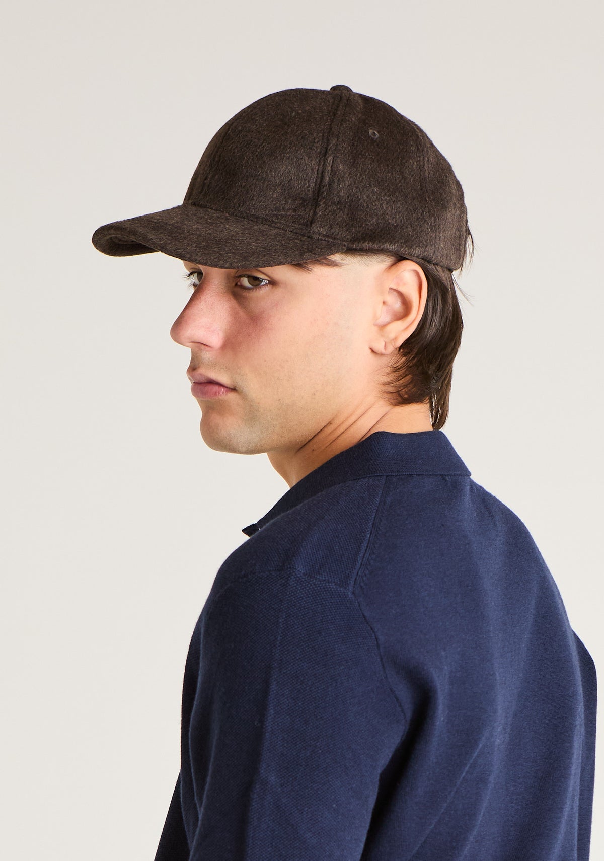 Cappello baseball in panno