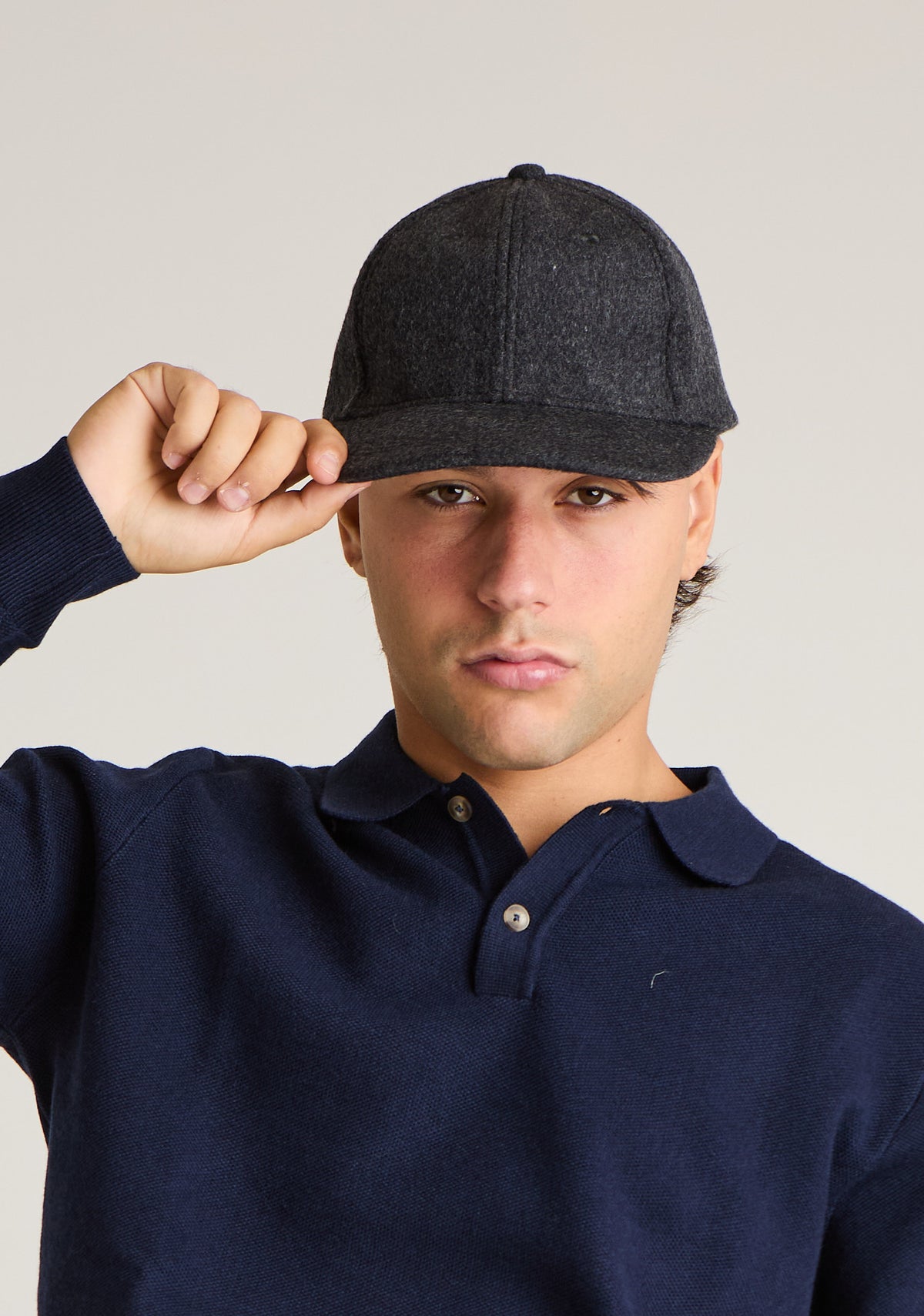 Cappello baseball in panno