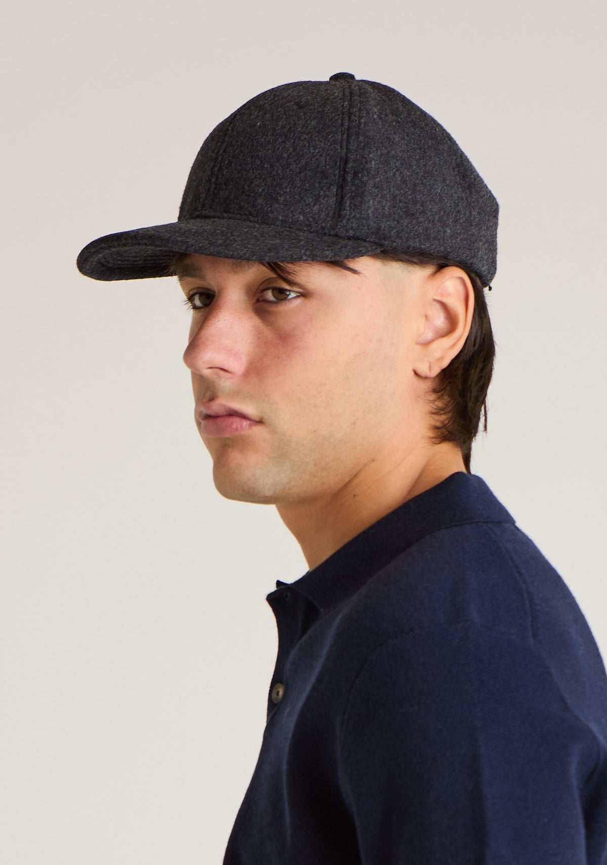 Cappello baseball in panno