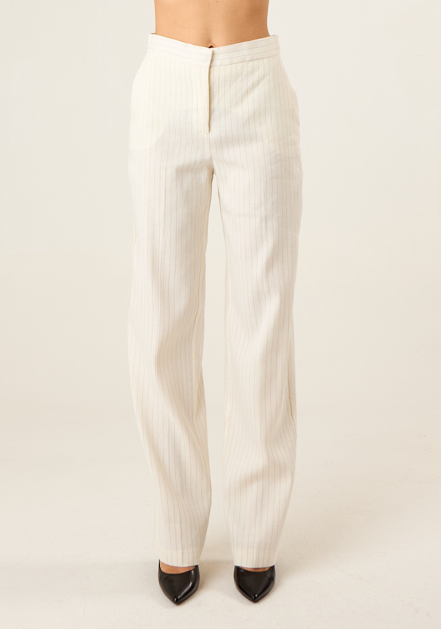 Pantalone palazzo gessato