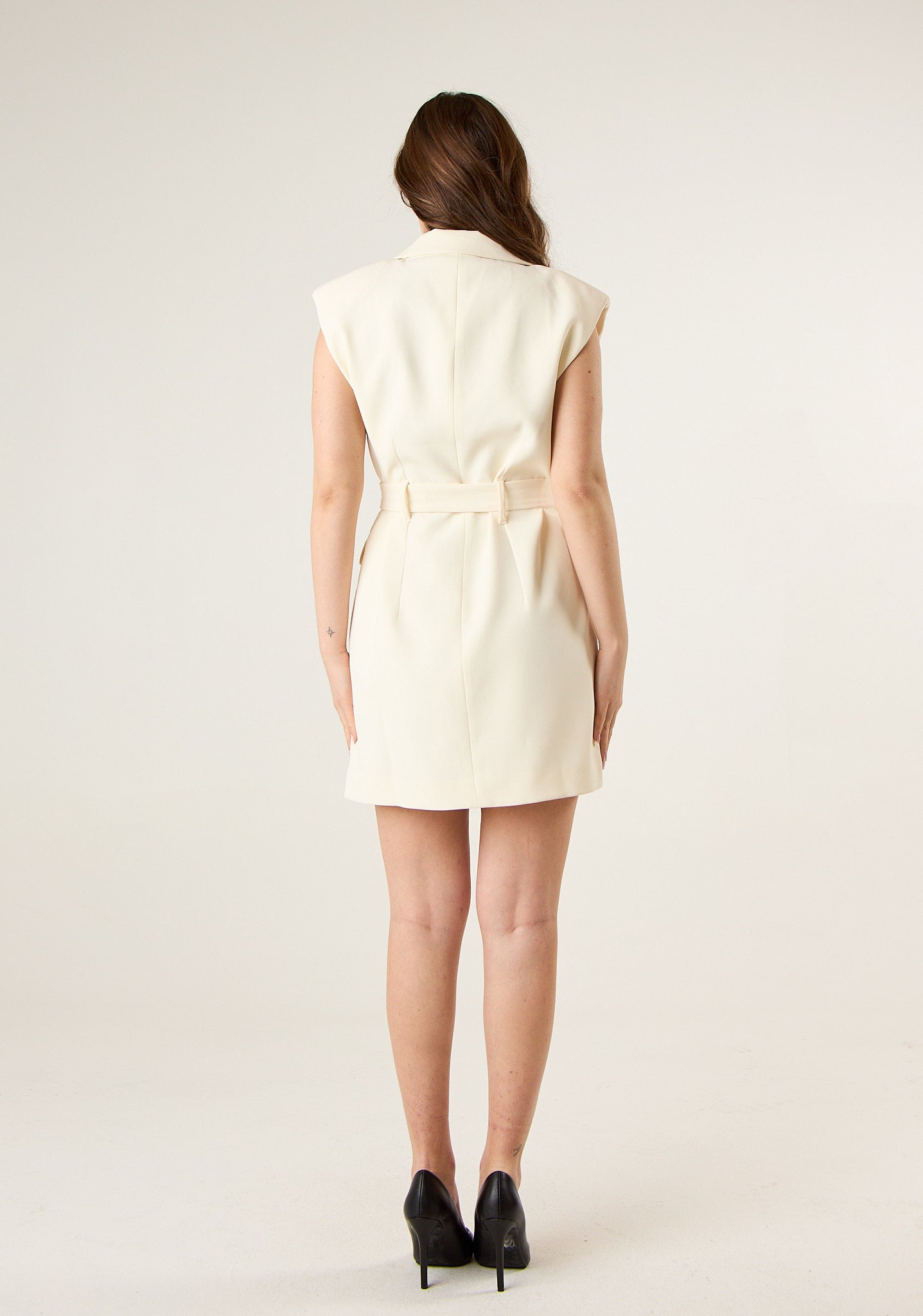 Abito corto a gilet