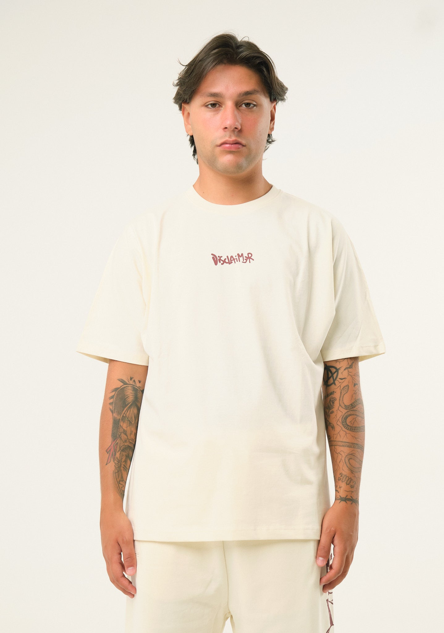 T-shirt con stampa spray