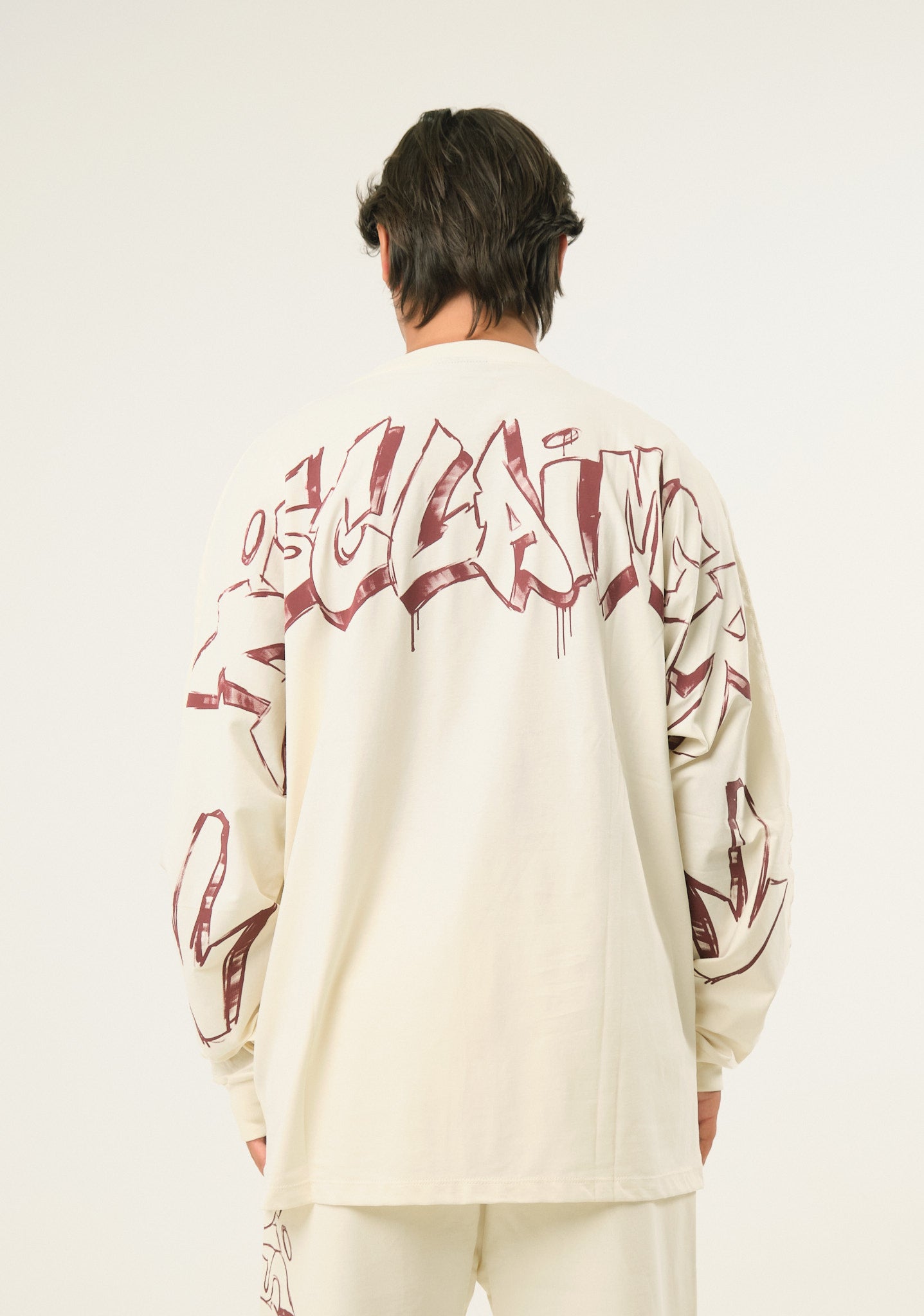 Maglia con stampa posteriore