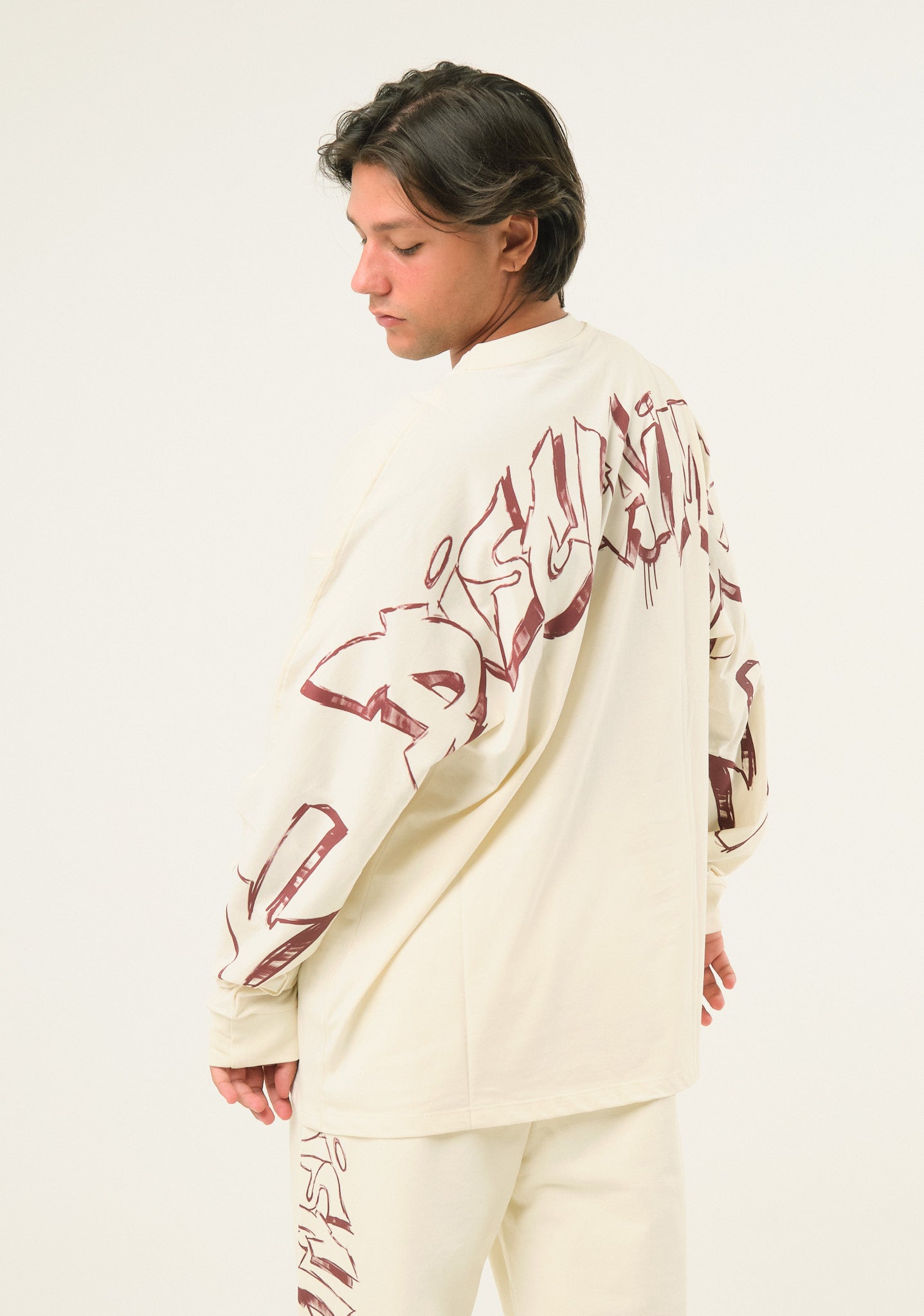 Maglia con stampa posteriore