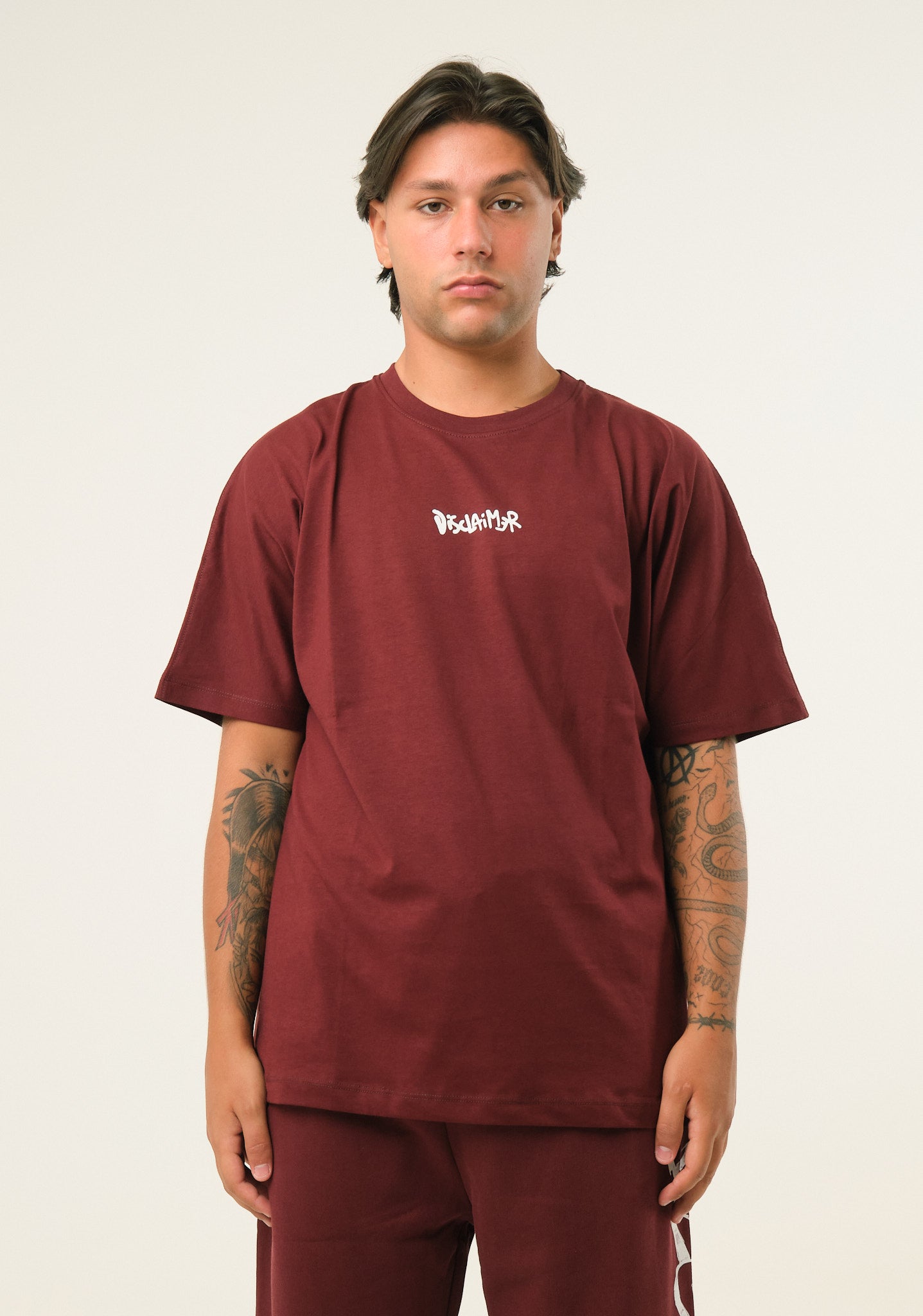 T-shirt con stampa spray