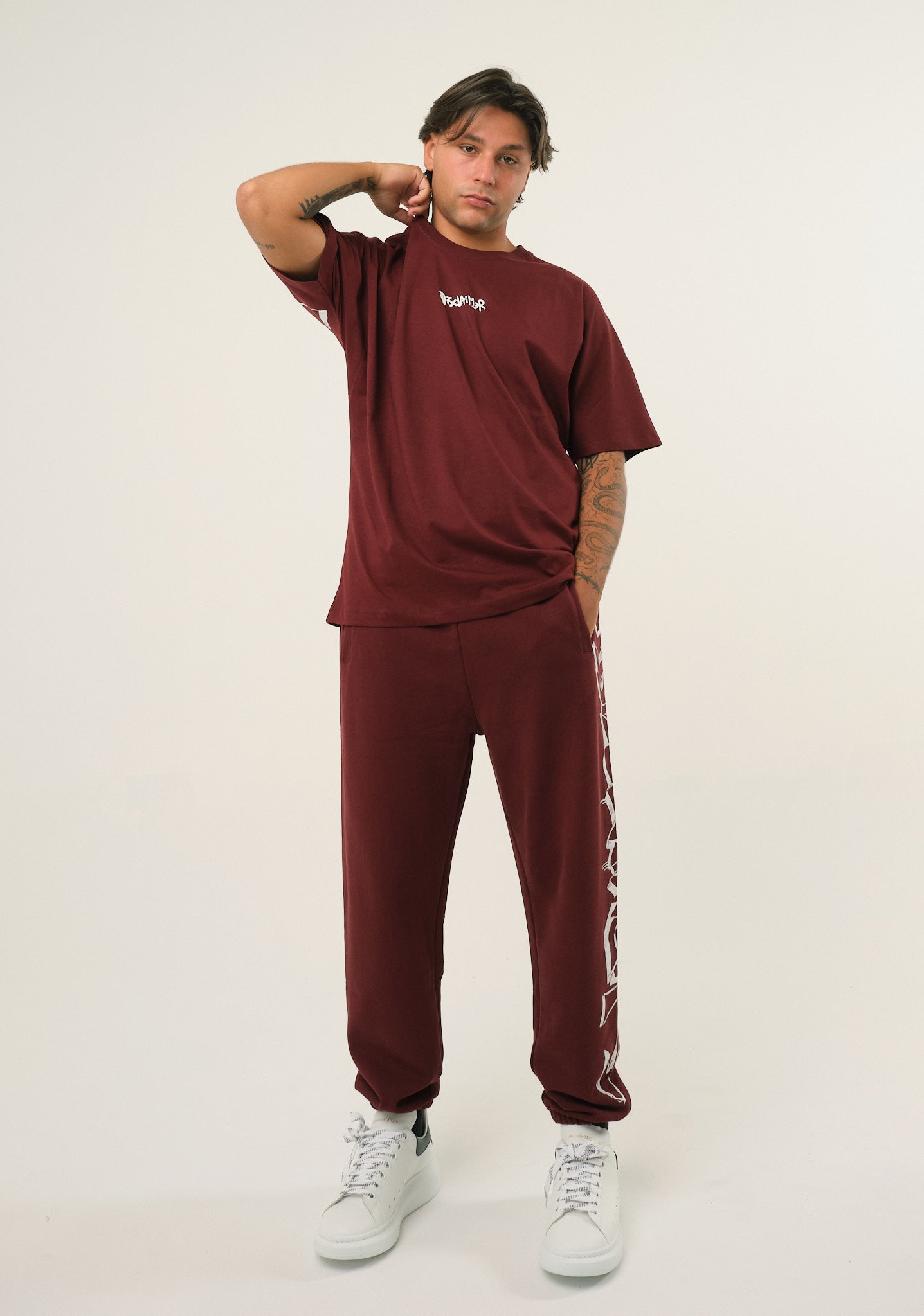T-shirt con stampa spray