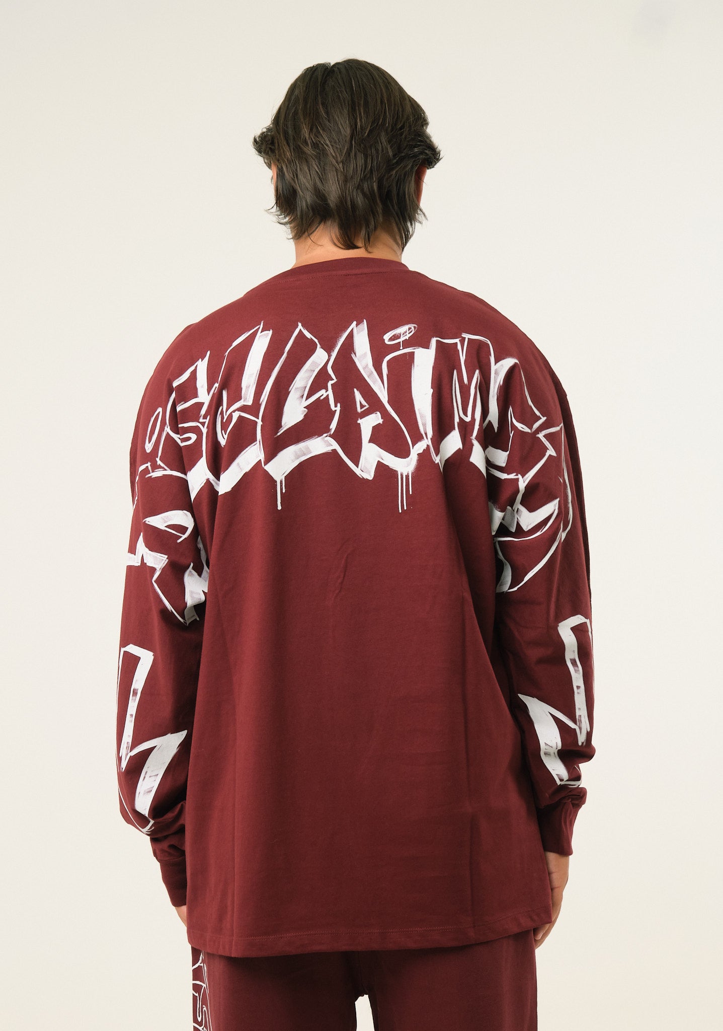 Maglia con stampa posteriore