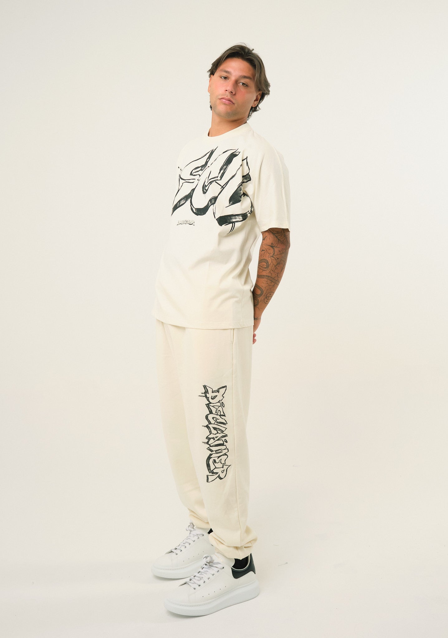 T-shirt con maxi stampa