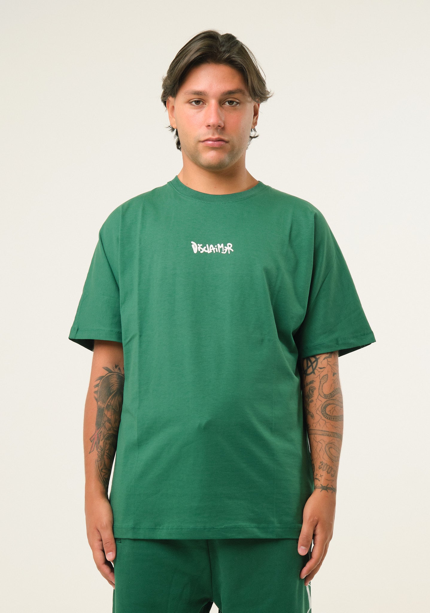 T-shirt con stampa spray