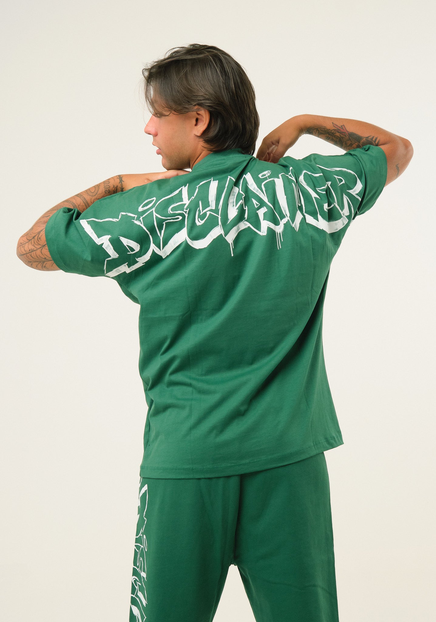 T-shirt con stampa spray