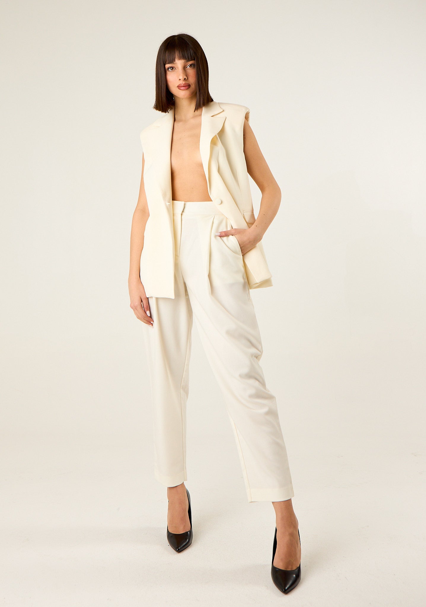 Pantalone a gambe affusolate