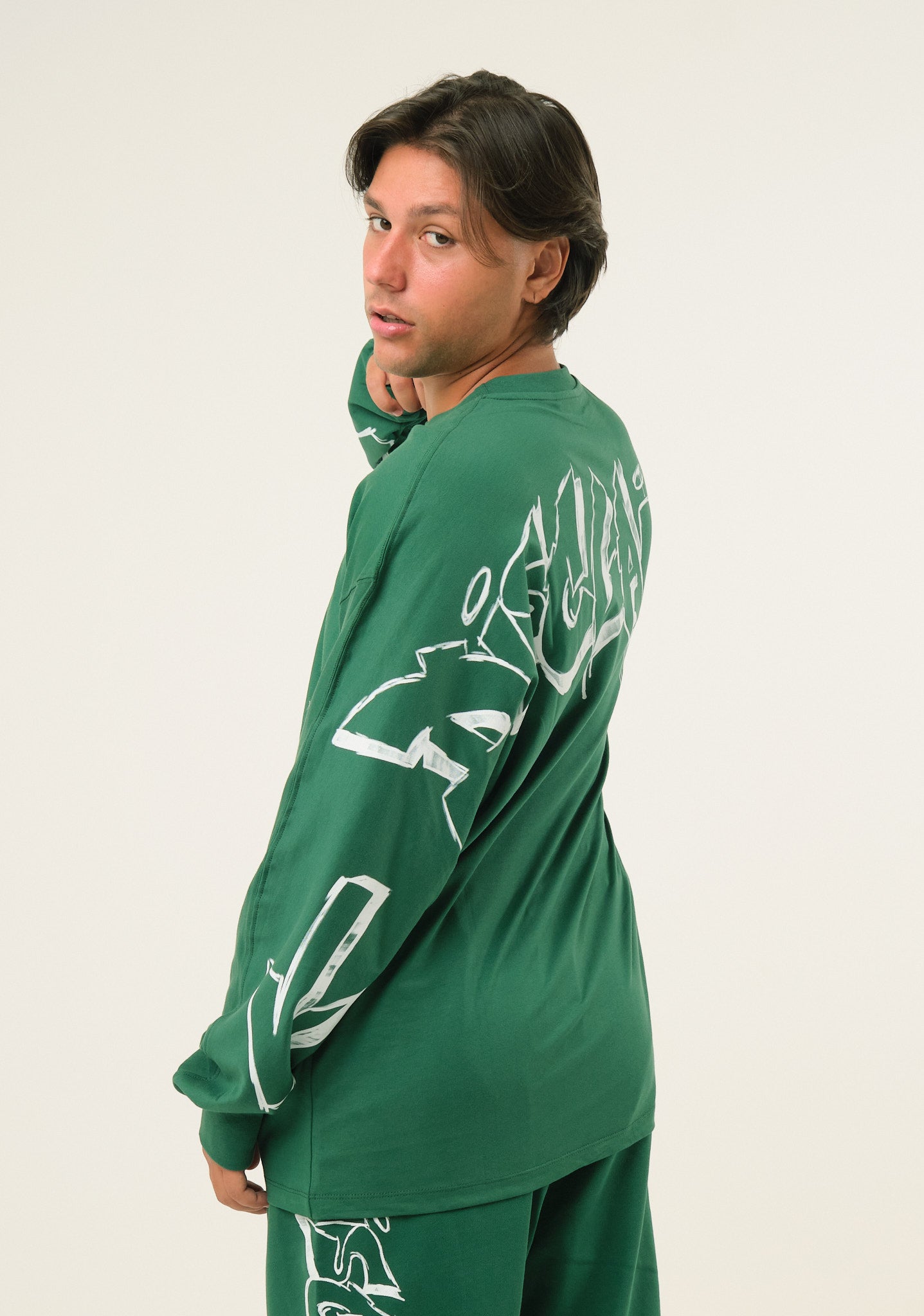 Maglia con stampa posteriore