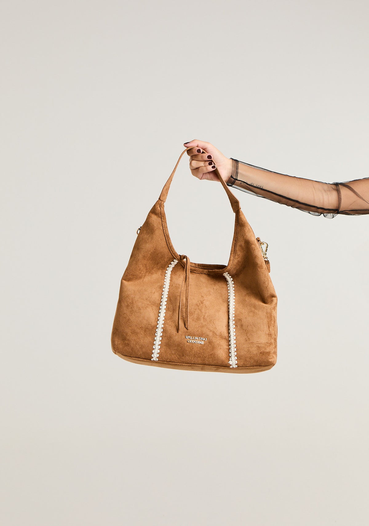 Borsa grande a mezzaluna