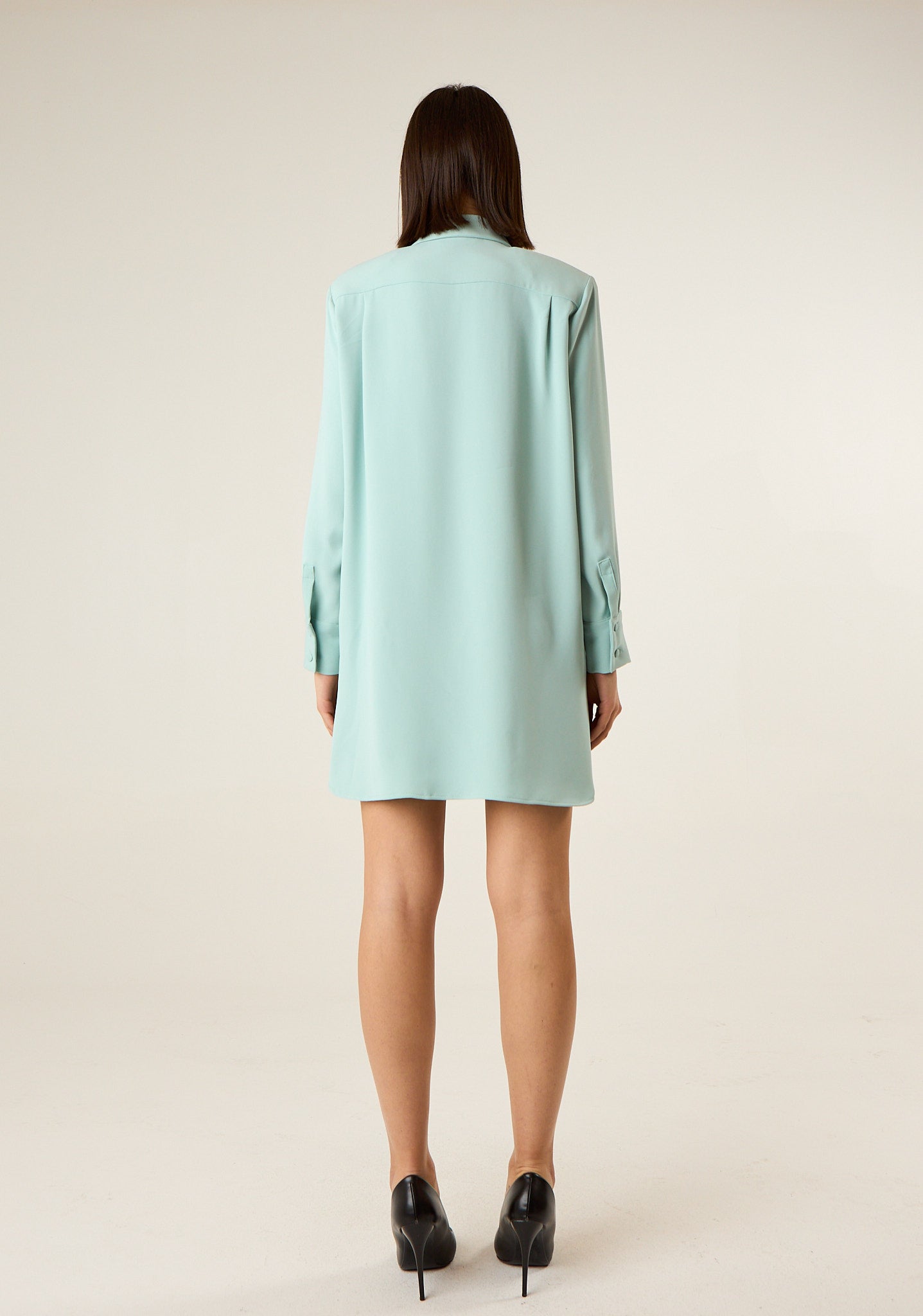 Abito corto chemisier