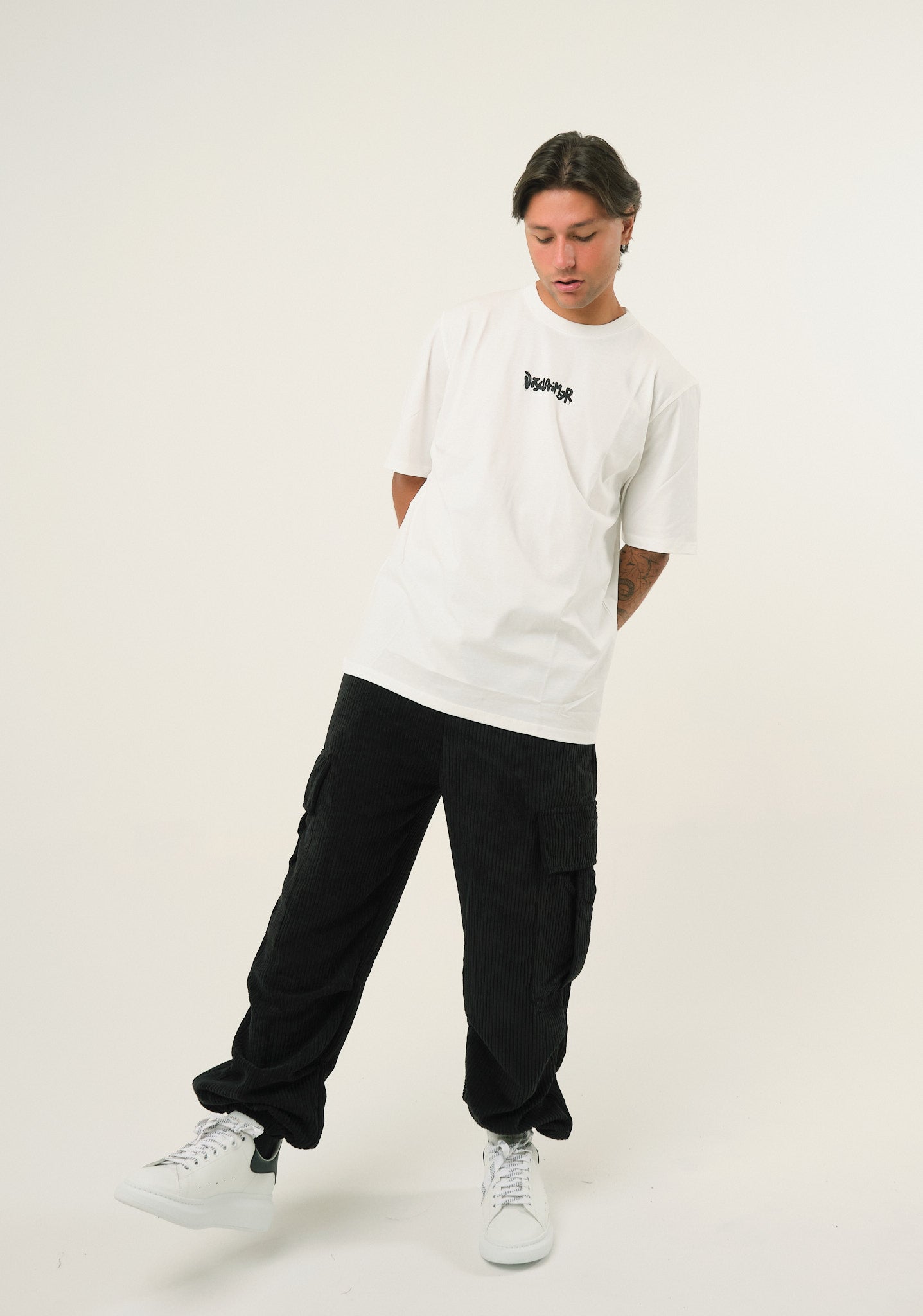 T-shirt con ampia stampa posteriore