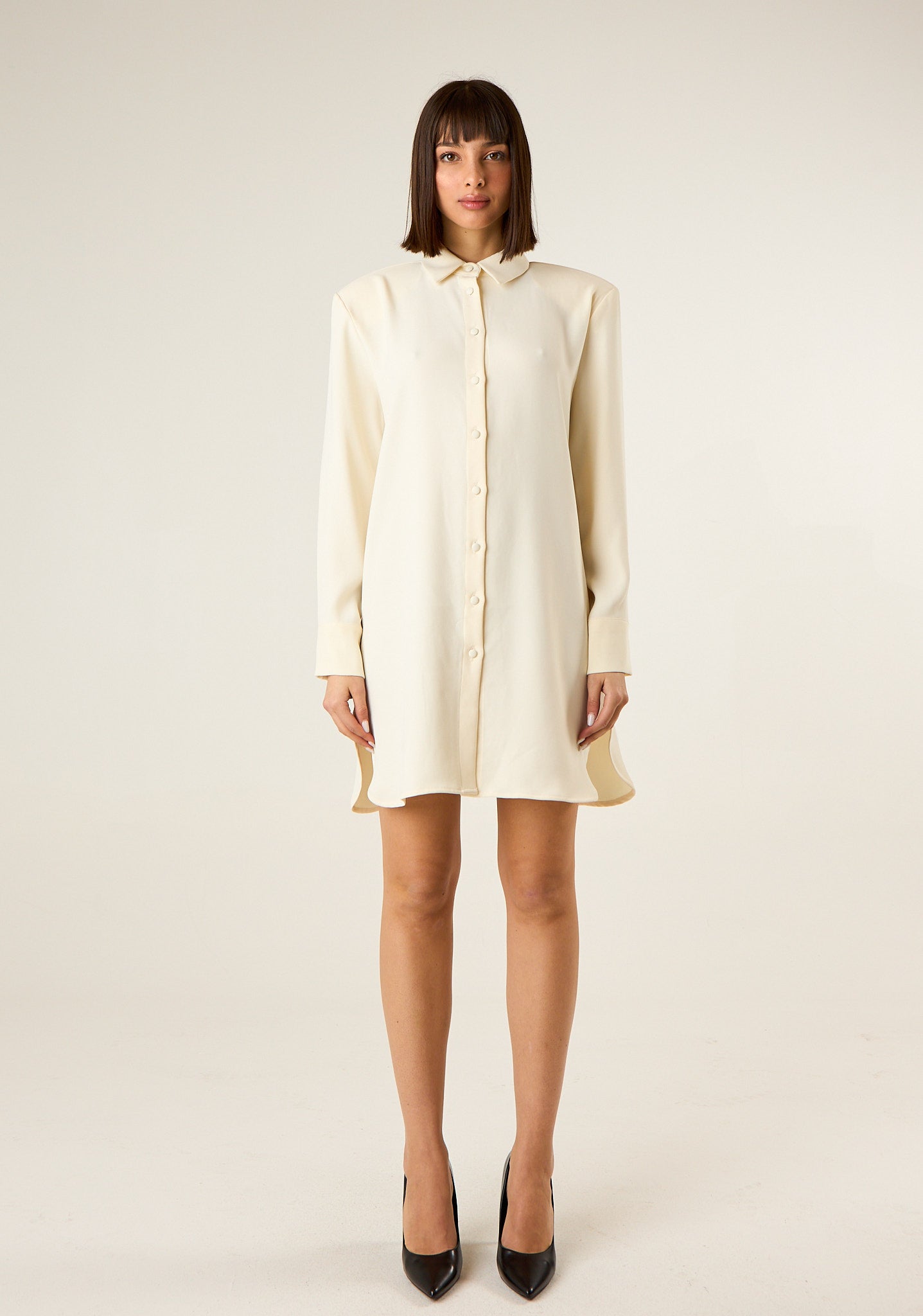 Abito corto chemisier