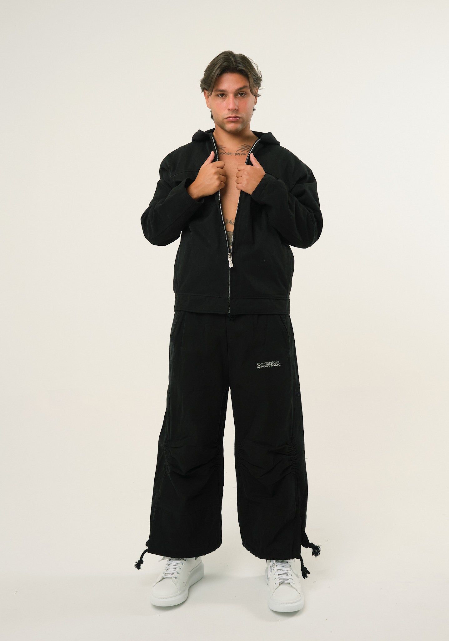 Pantalone in gabardine